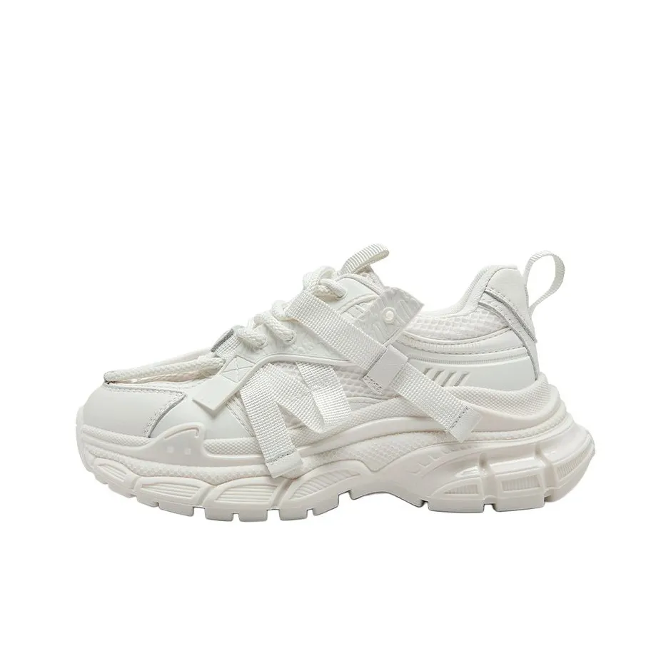 C°BANNER Флаг Коллекция Низкий Топ Толстая Подошва Кроссовки Женские