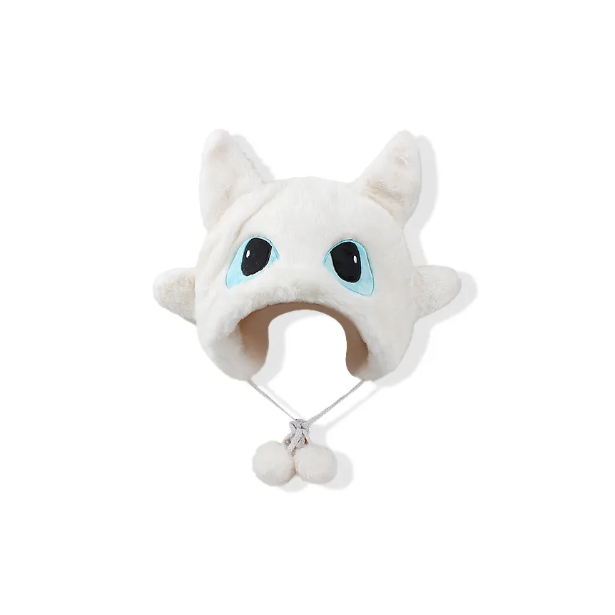 YOUWEI Полиэстер Fashion Versatile Коммутирование Черный SABLE Шапка-бини Шапка-ушанка Исцеление Ремень Унисекс