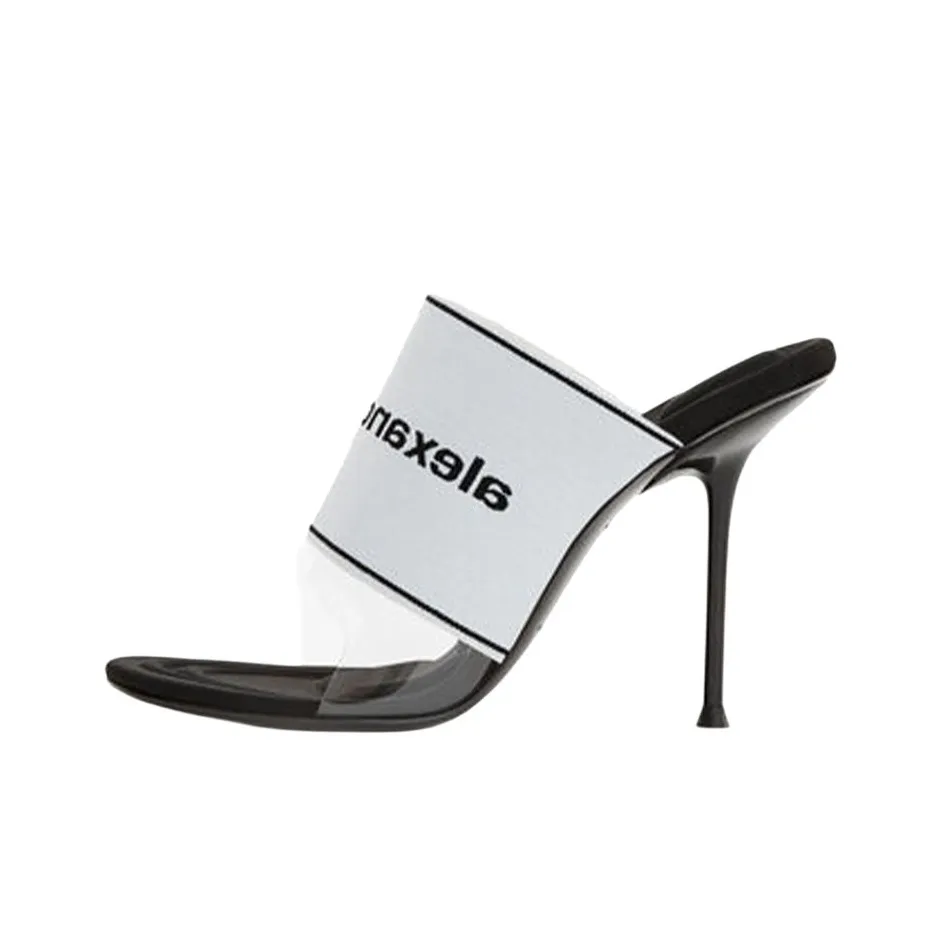 Alexander Wang Slide Slippers Women's White
