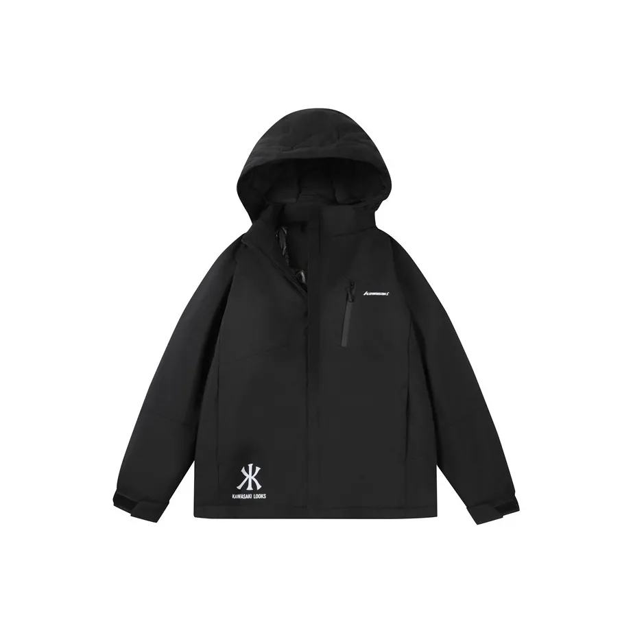 Kawasaki Термический Холодостойкий Водонепроницаемый Ветрозащитный Ветровка Унисекс