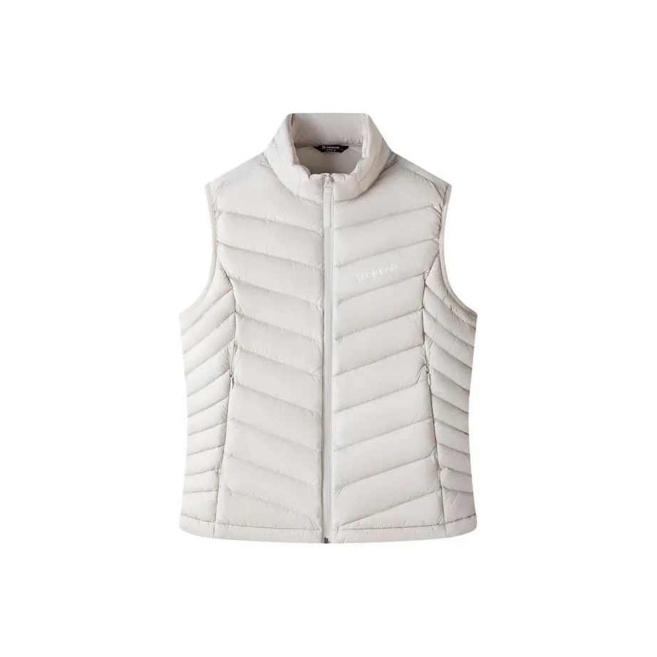 TOREAD Полярный Белый Женский Пуховый жилет