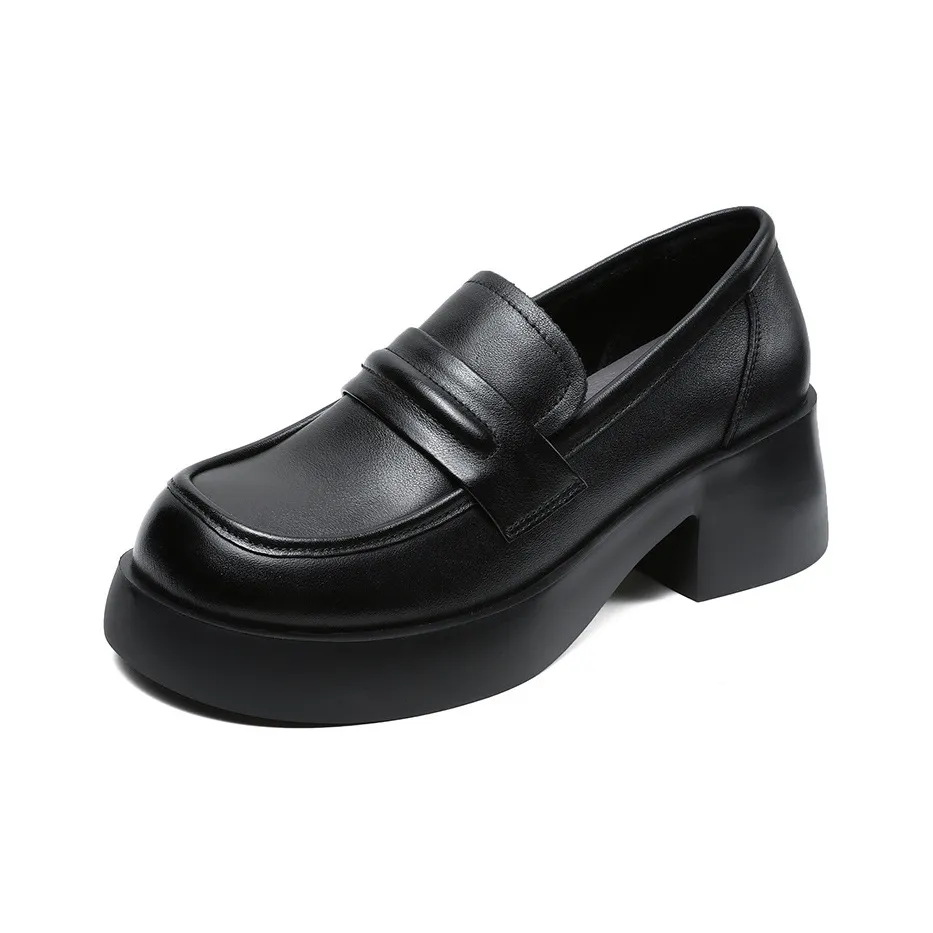 H2 Модный Легкий Британский стиль Универсальный Повседневный Женские Без подкладки Лоферы Женские