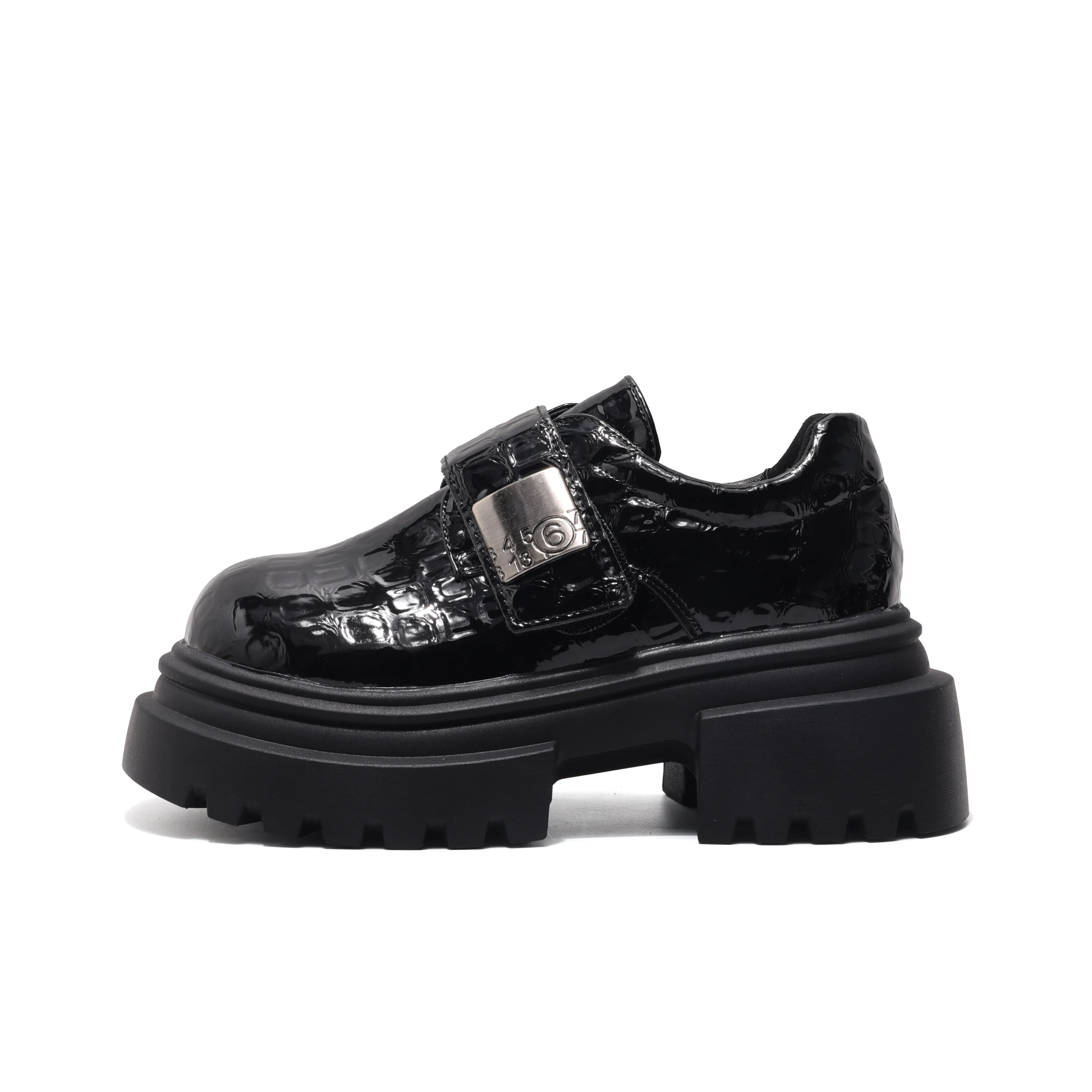 Be Good Британский стиль Корейский стиль Минималистский стиль Удобный Модный Модный Повседневный Лоферы 8 см Женские