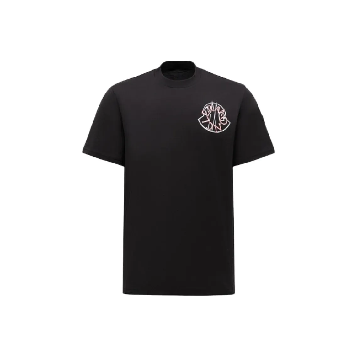 Moncler Черные Мужские T-рубашки