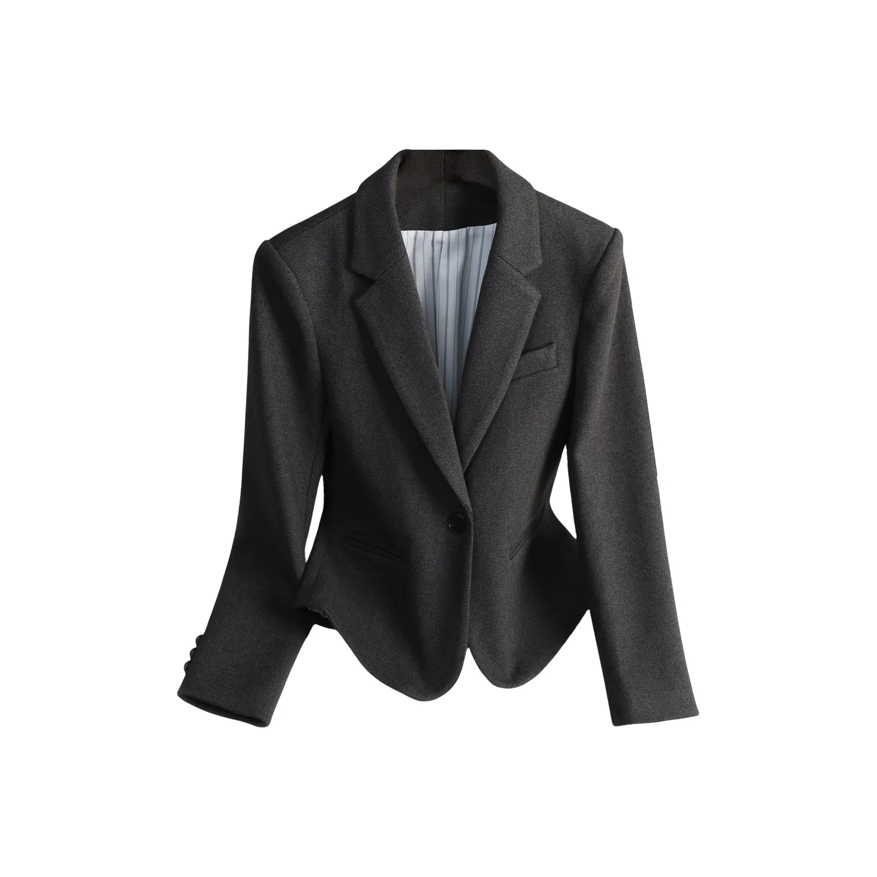 DonnaZilan Шерстяной Бизнес Костюм Пальто Женское