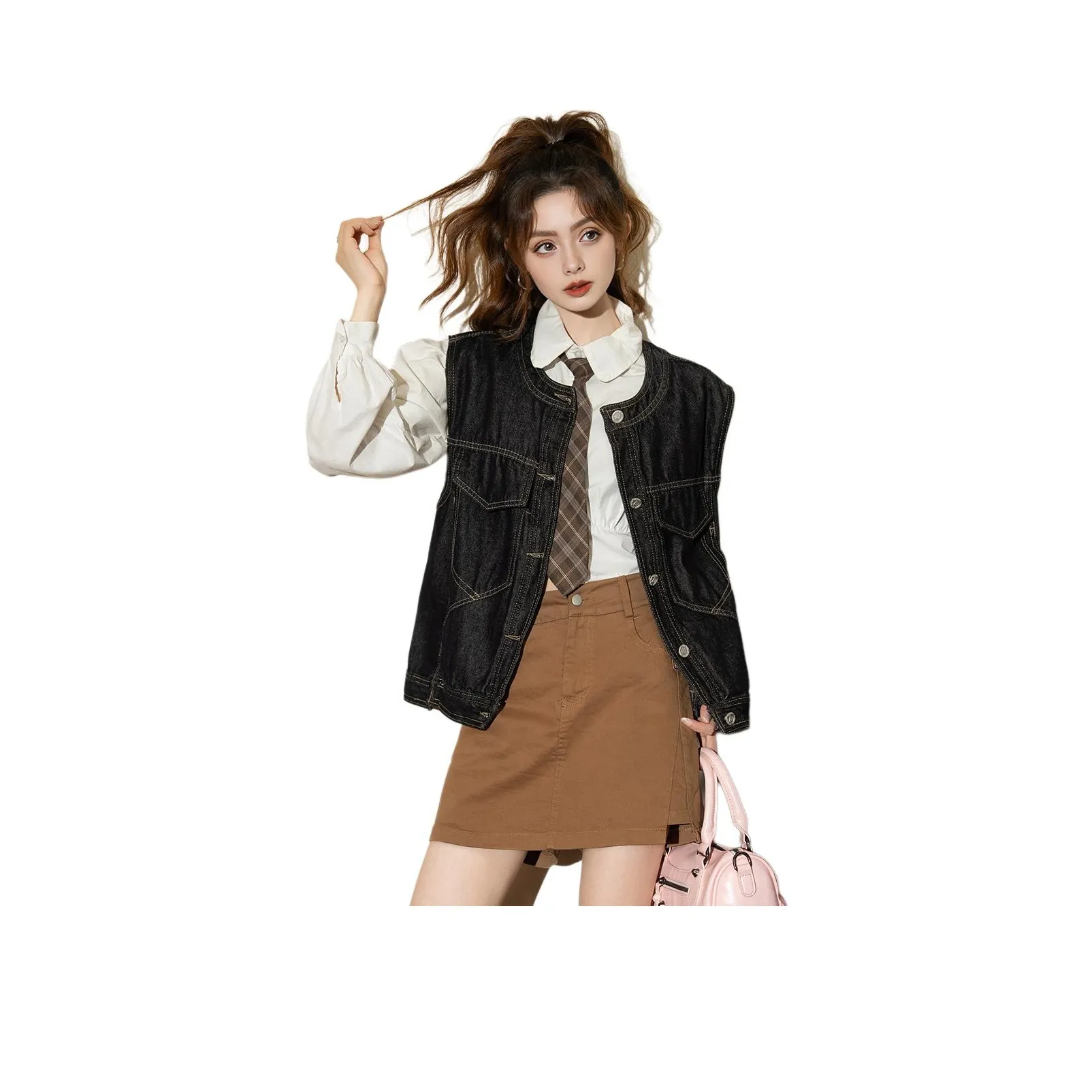 FAWENXIANGZI Женские жилеты