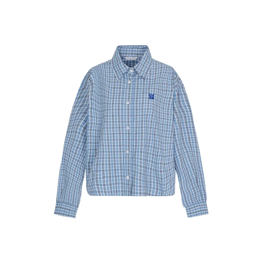 Valeria Obbaco Рубашка Унисекс Blue