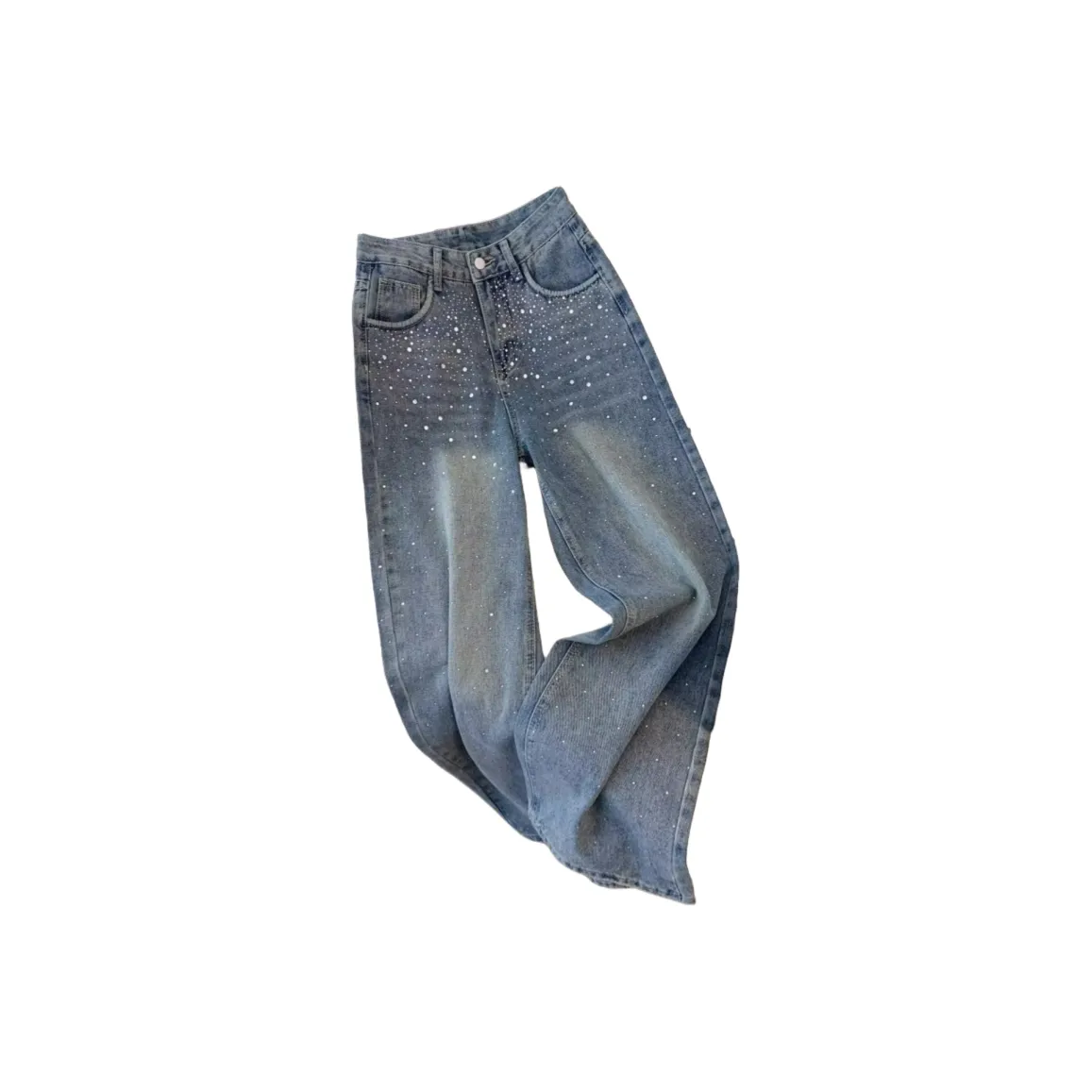 CAT'S PAW Синий Унисекс Джинсы