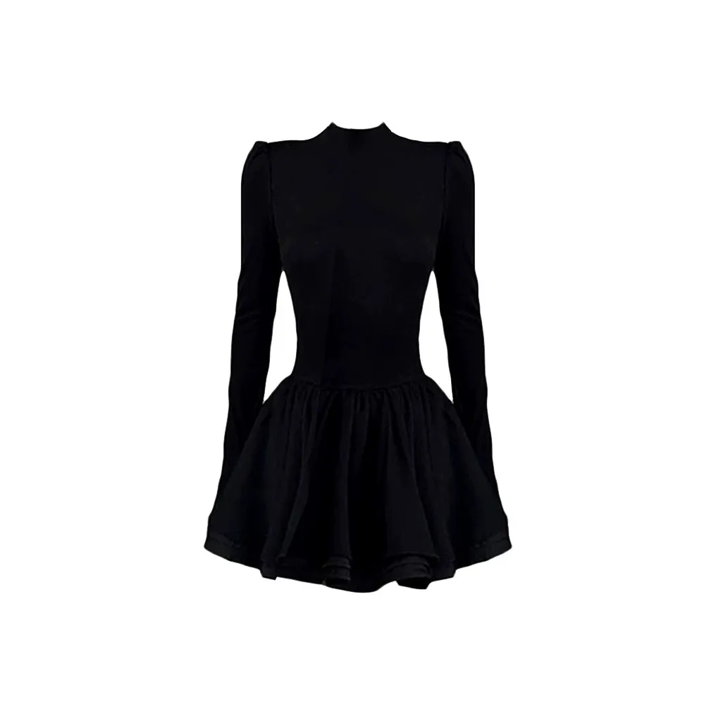 BVODE Длинное платье с длинными рукавами женское