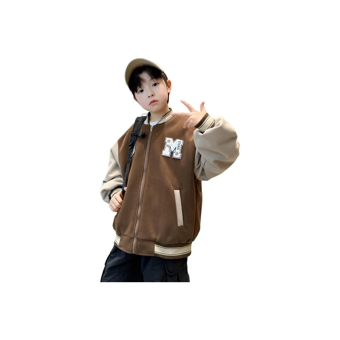 YUZHAOLIN Бейсбольная куртка для подростков