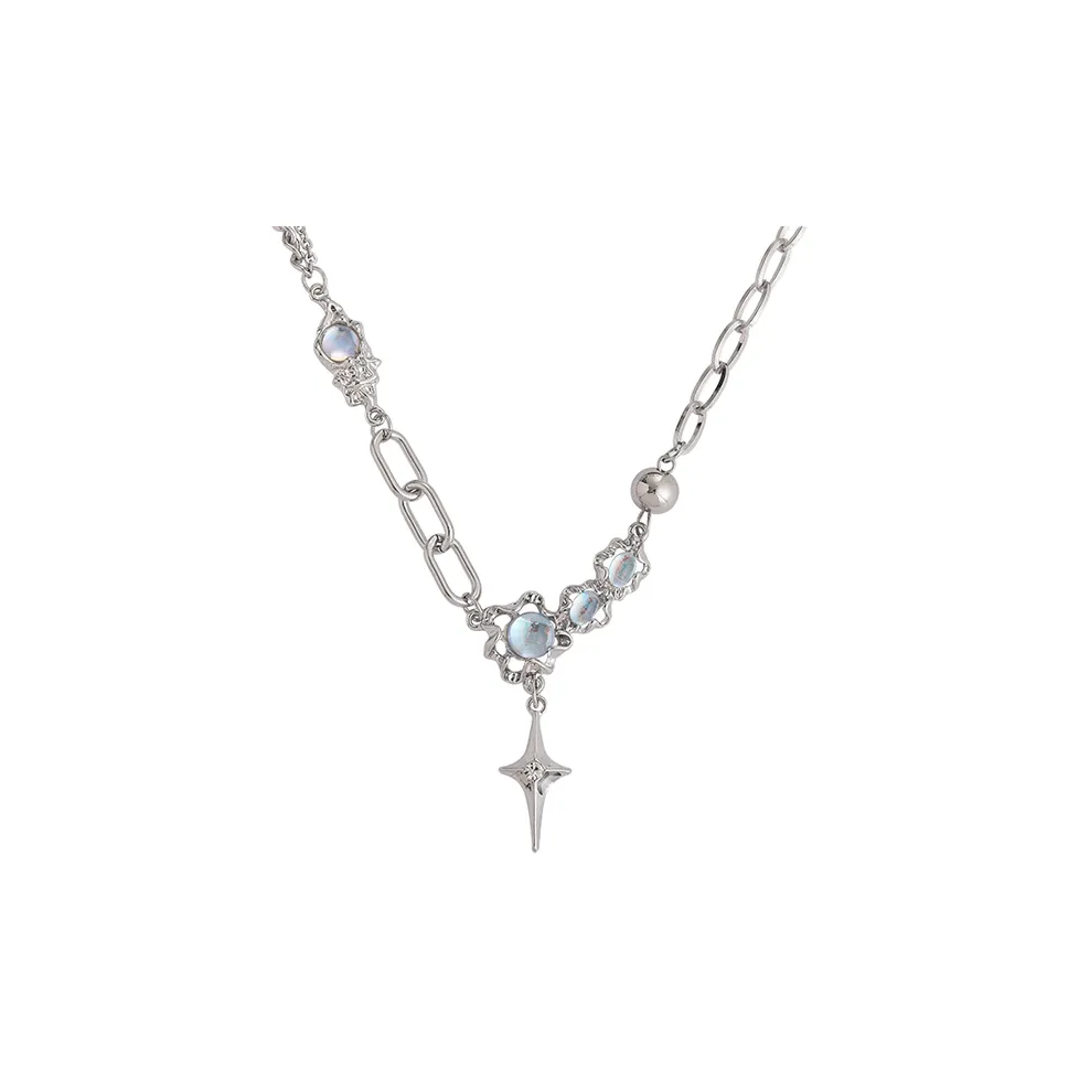 Universe Search Цветное стекло Ожерелья Унисекс