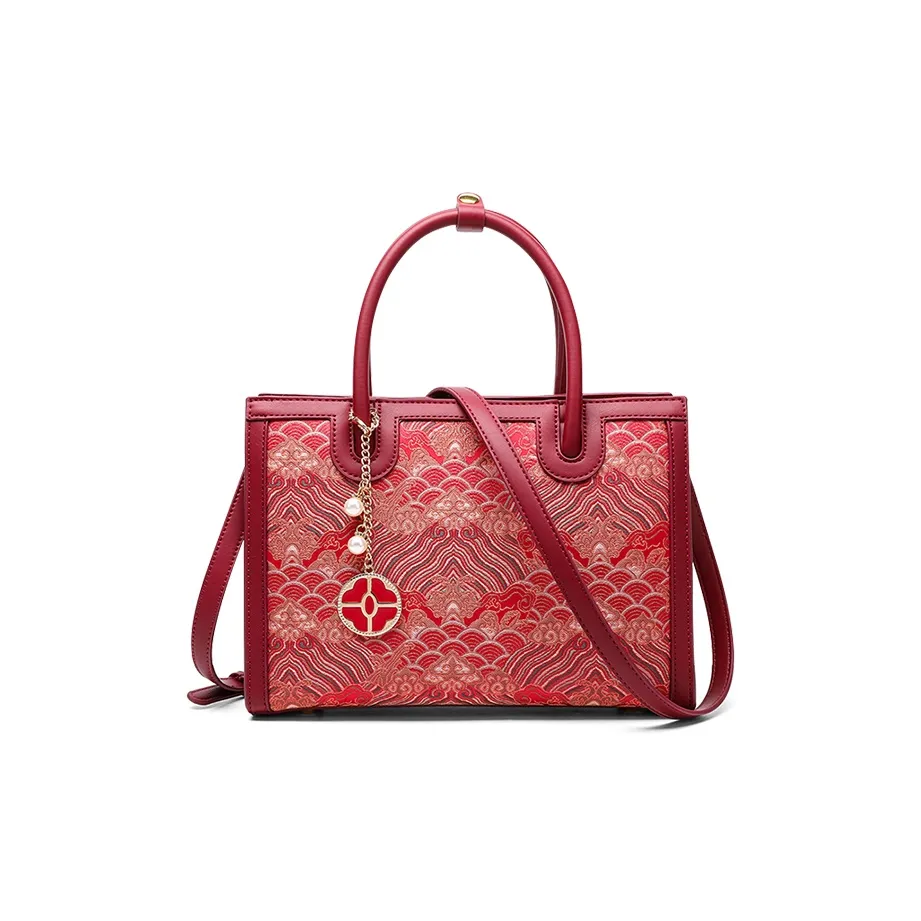 CLEVER KETCH ПУ (полиуретан) Сумка Стандартная Женская Красная