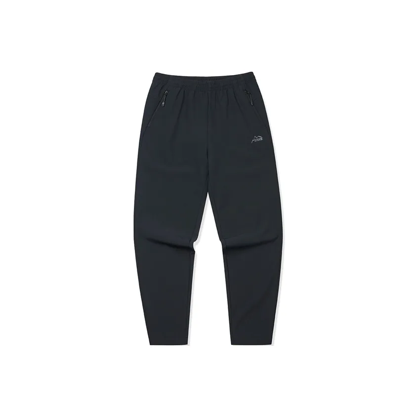 Erke Глубокий Черный Женские Повседневные Штаны