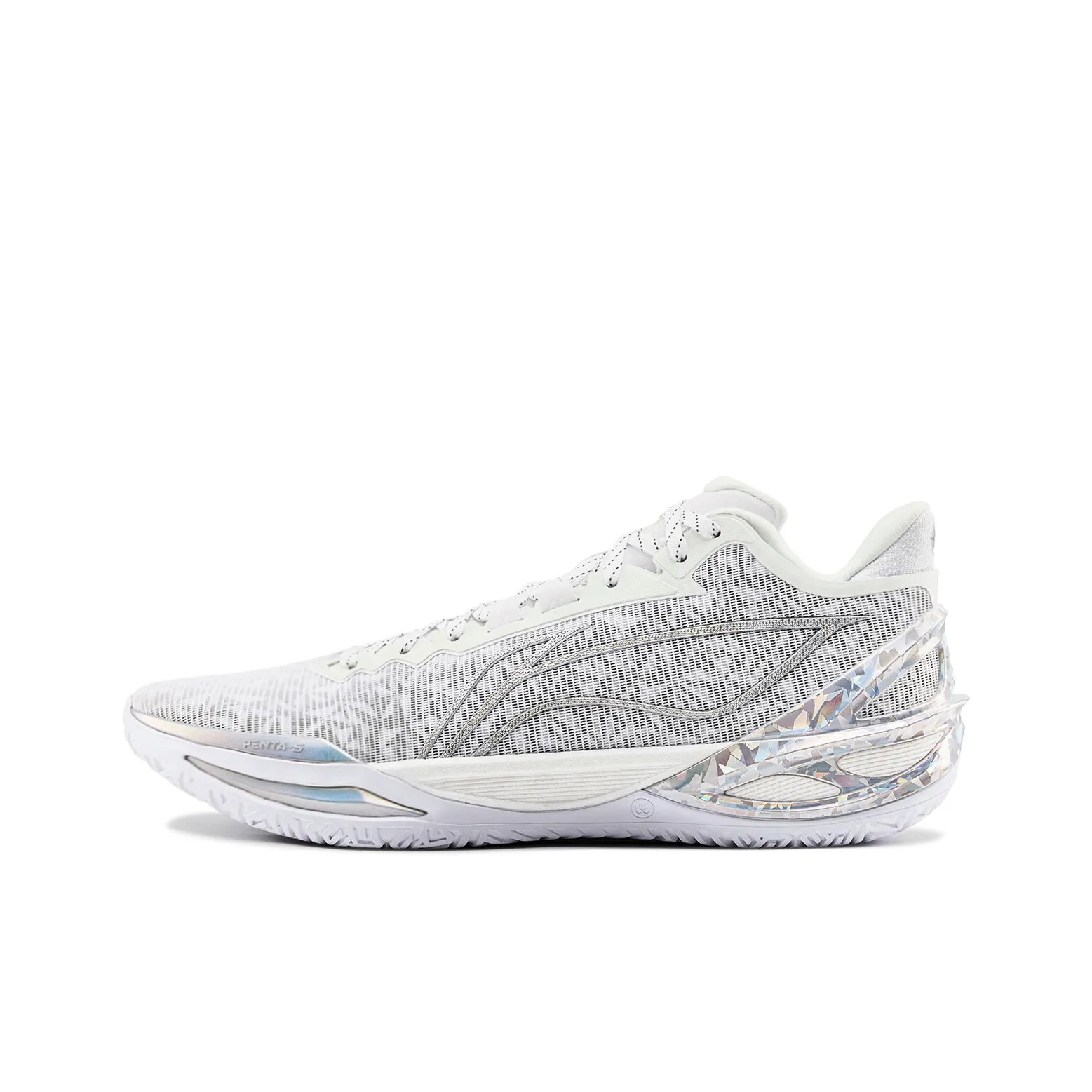 Подкладка Blade 6 Баскетбольные кроссовки Низкий топ Стандартный Белый Мужской