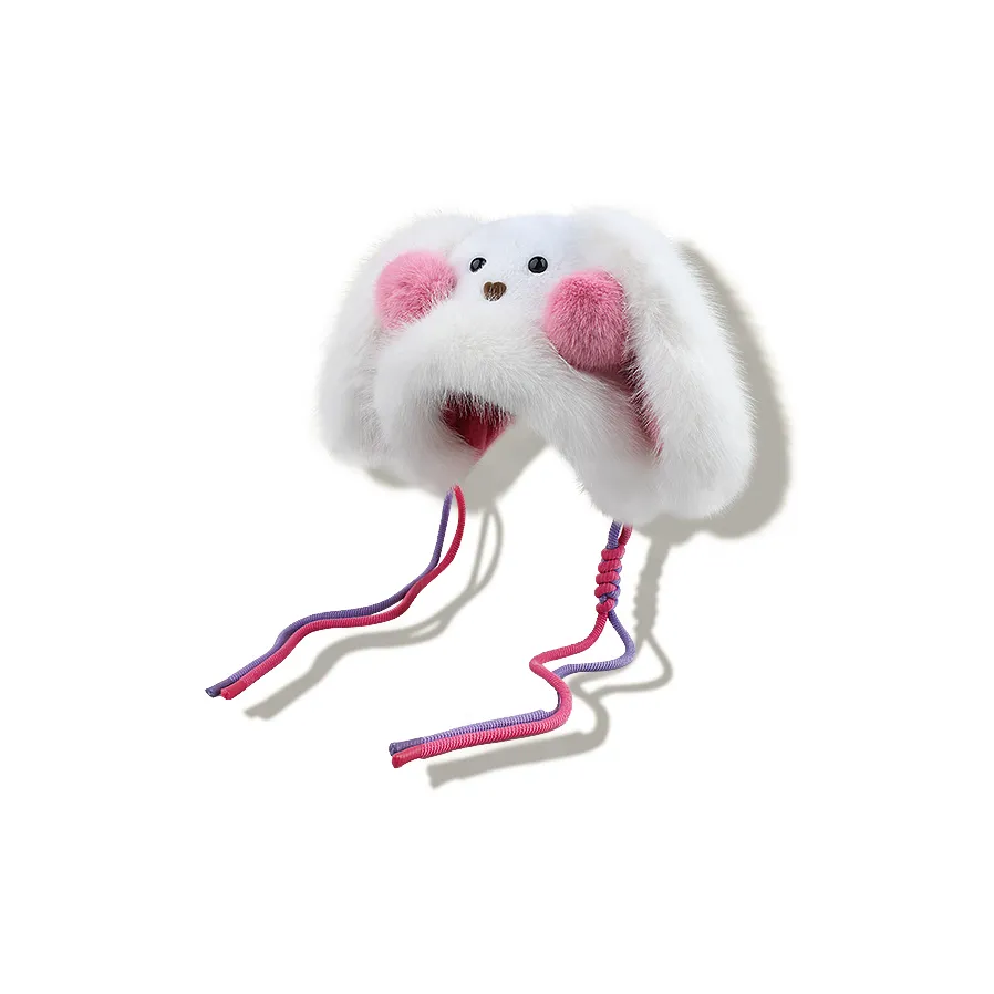 YOUWEI Полиэстер Шапка-бини Мода Мягкая Удобная Плюшевая Шапка-ушанка Женская