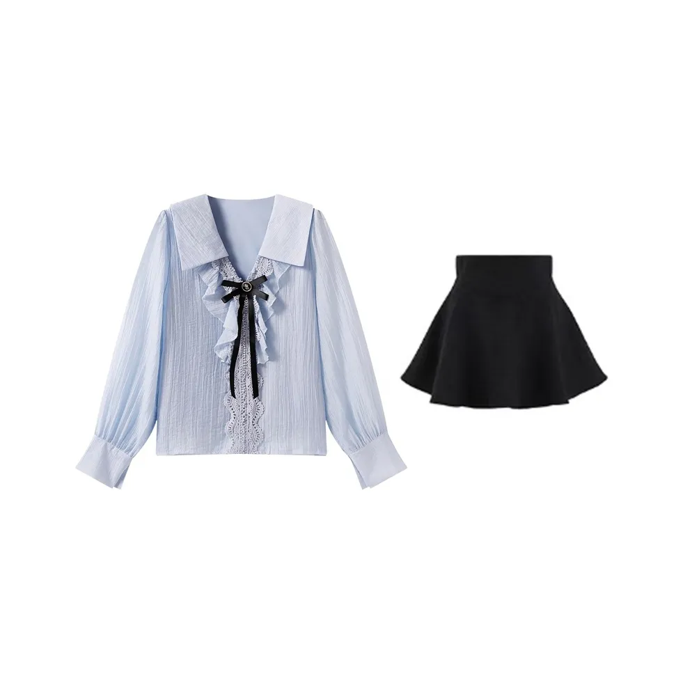 PAIN OR PLEASURE Осенний комплект с юбкой для женщин