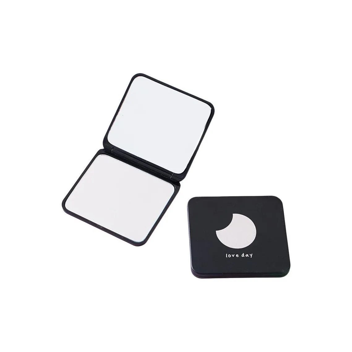 COCOSILIYA Portable Mini Двойное Слойное Складное Ручное Зеркальце Зеркала MAKE UP Складное Зеркальце