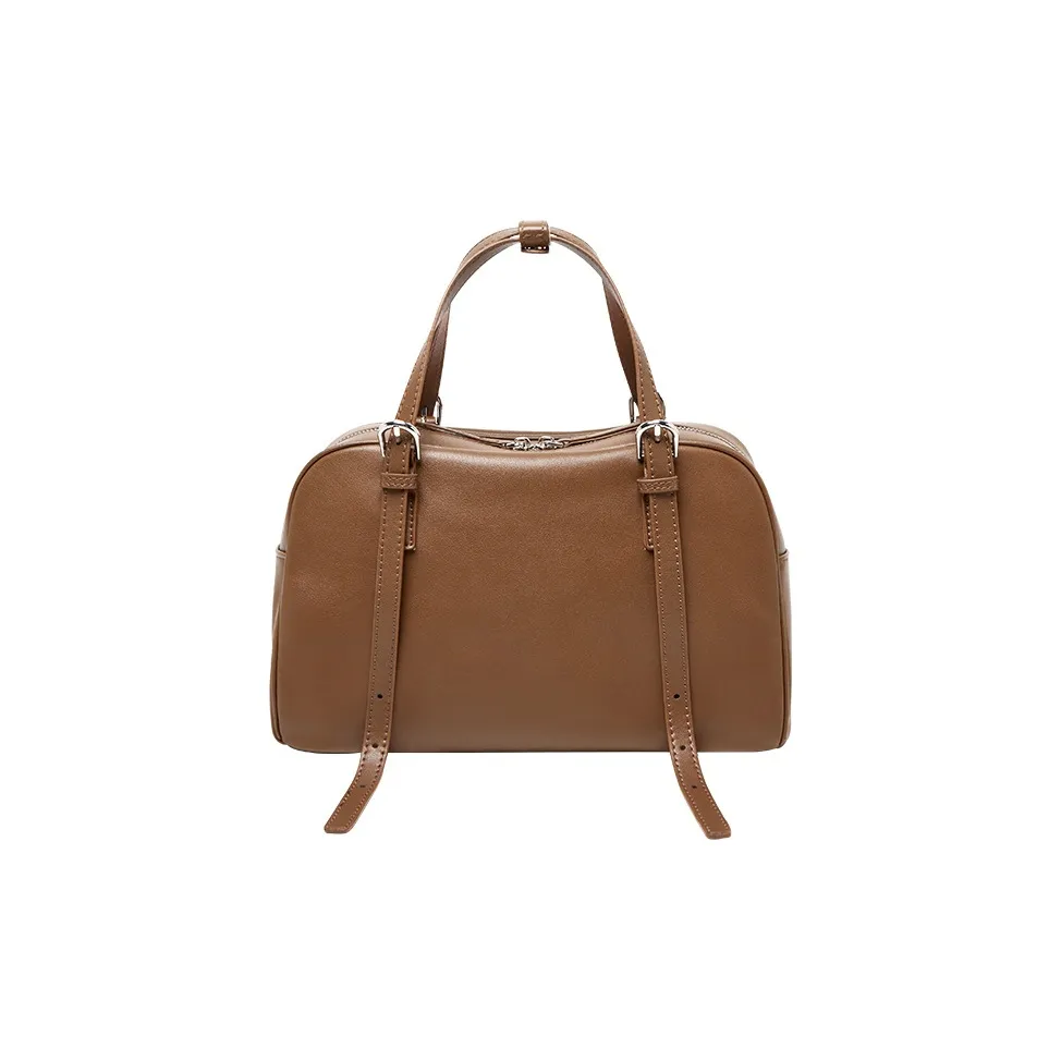 OUBOTE Bowling Bag из коровьей кожи сумка сумка через плечо стандартная женская многоцветная