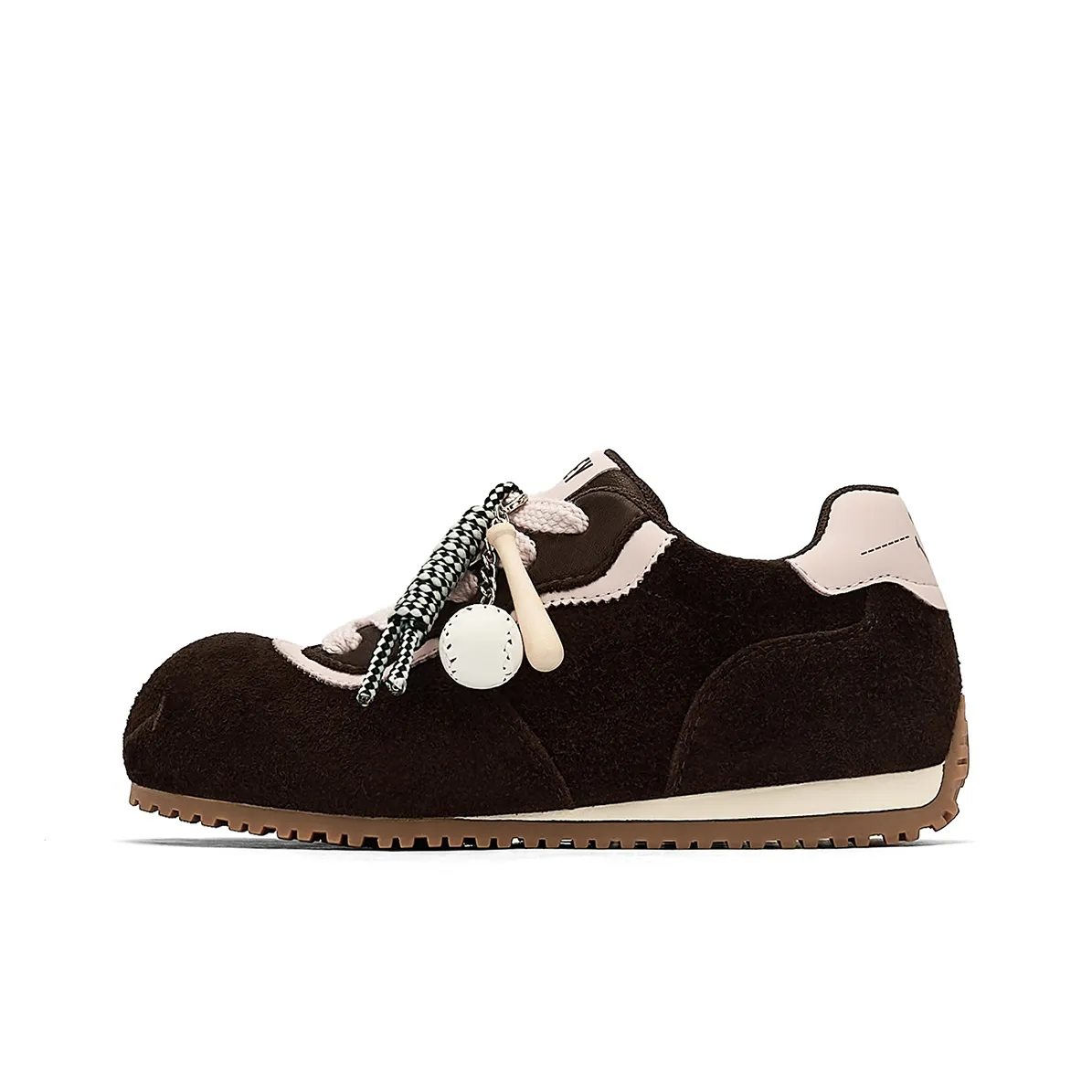 Smiley Конфетный цвет Низкий Топ Повседневный Женский Капучино