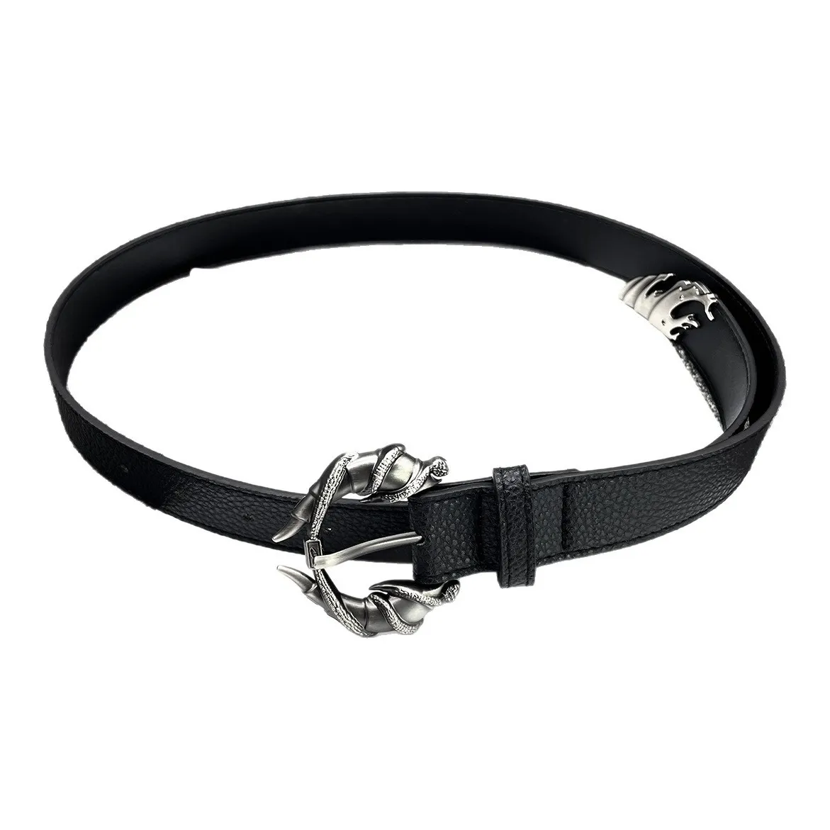 JKEM ПУ (полиуретан) Сплав Кожаные ремни Унисекс 2,7см