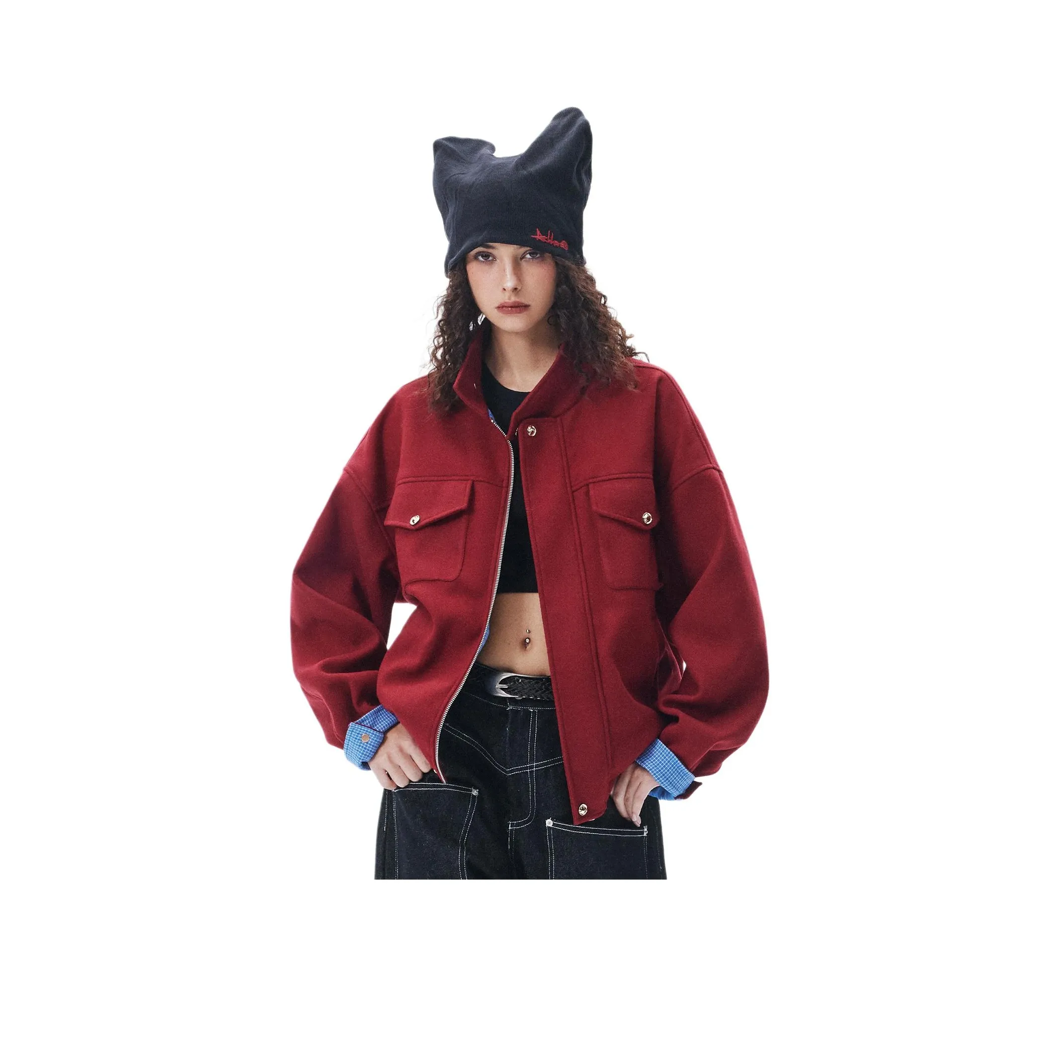 PISYPOX Красный Унисекс Куртки