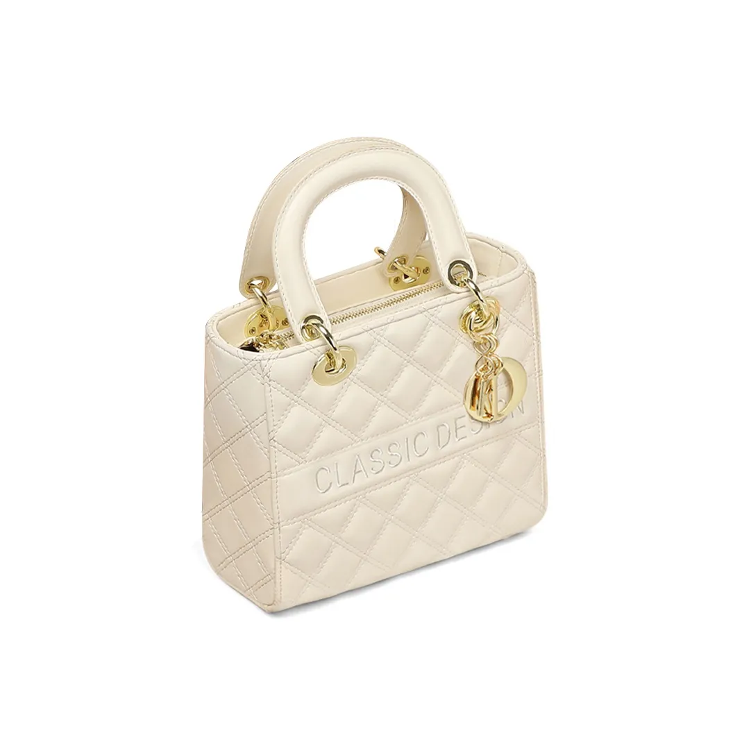 PT'SON Коровья кожа Одно плечо Сумка Стандартная Женская Белая Черная