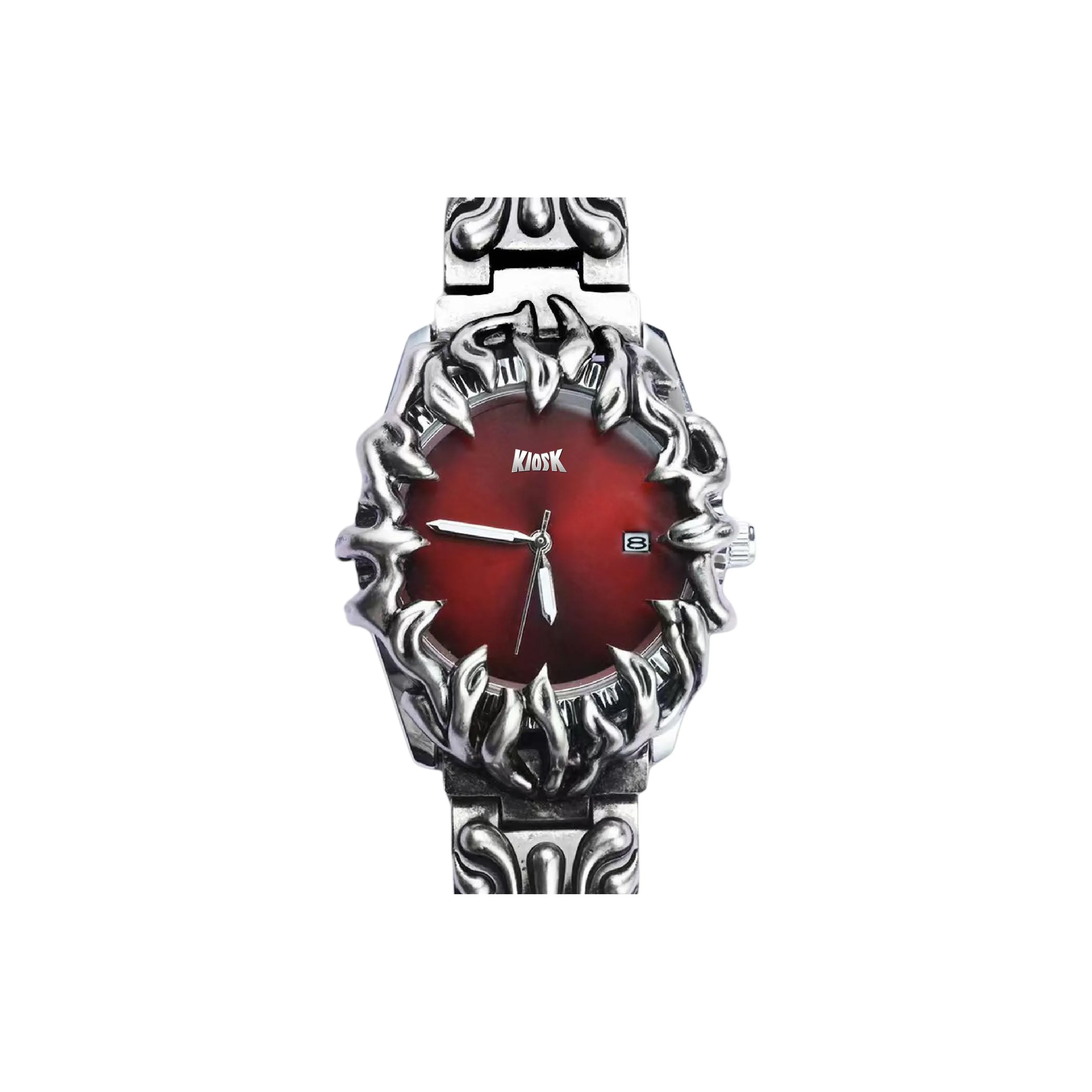 KIOSK Кварцевый Movement Унисекс Часы 37мм*36мм*10мм Красный