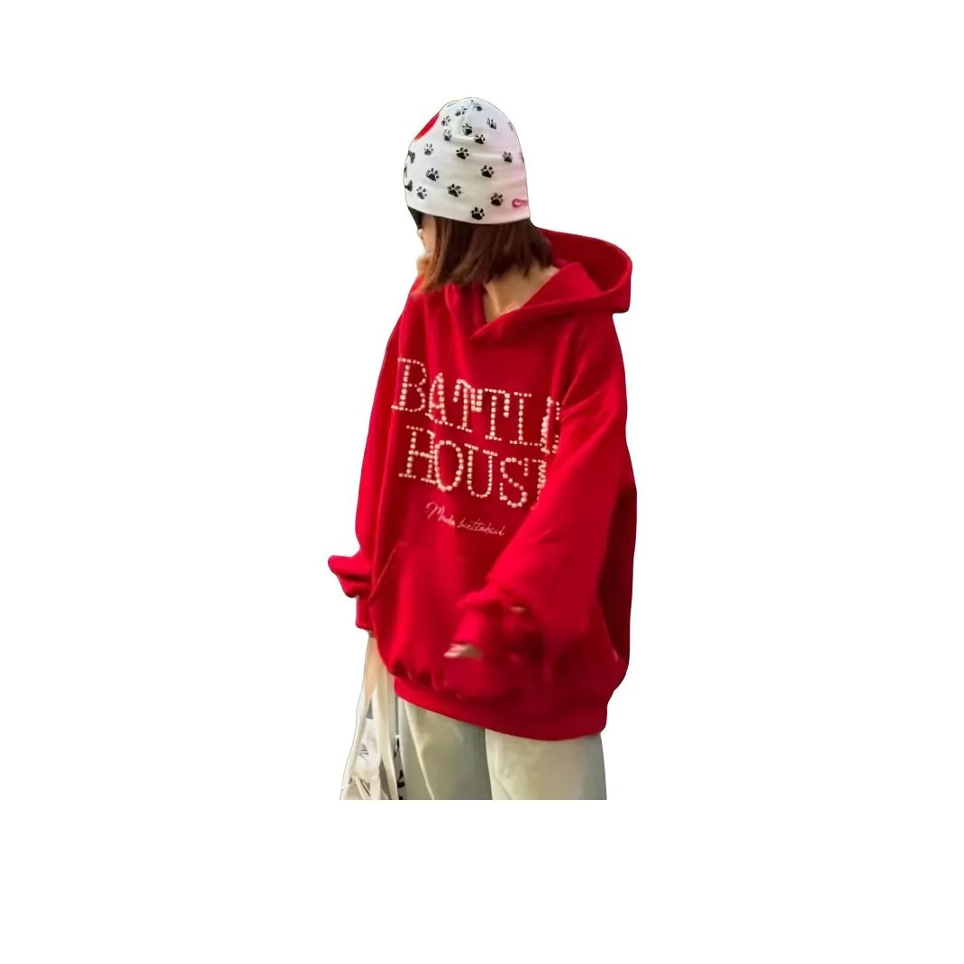 OURUOKE Red Unisex Свитшоты