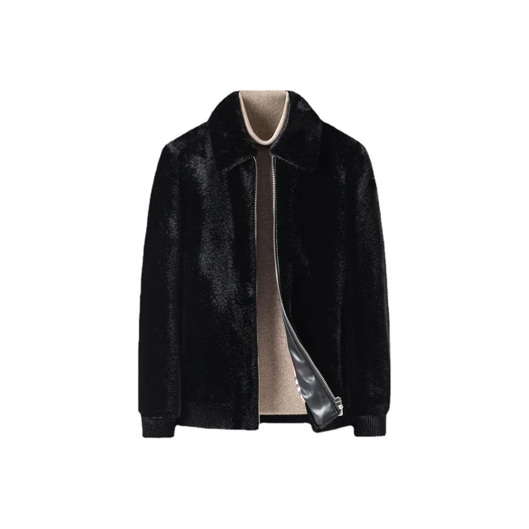 SENJIALUO Мужская кожа и мех