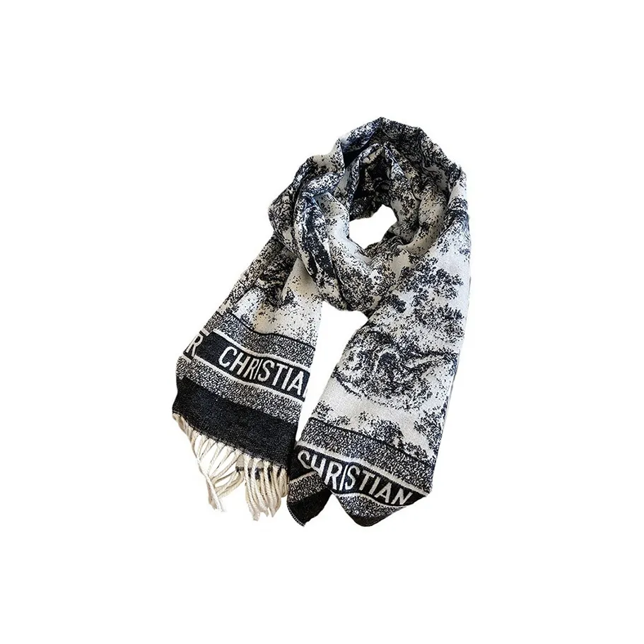 JKEM Artificial Cashmere Polyester Women's