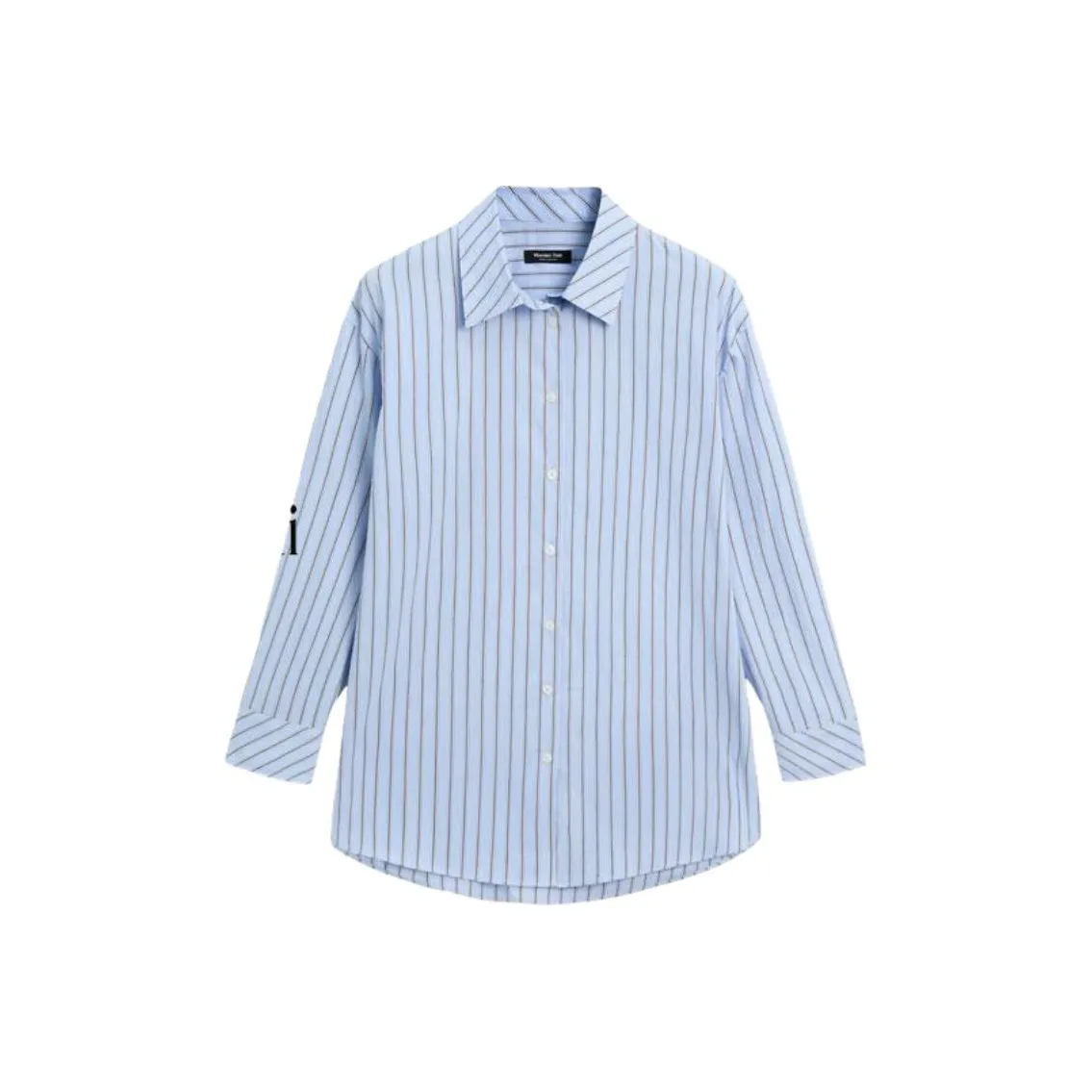 Massimo Dutti Blue Women's Shirts Масимо Дутти Синие Женские Рубашки
