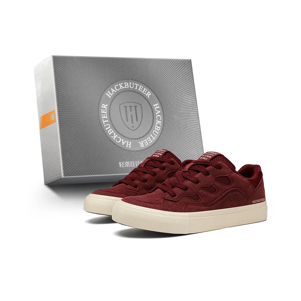 HACKBUTEER Amber Iridescent Низкие Кроссовки для скейтбординга Мужская Коробка Включено