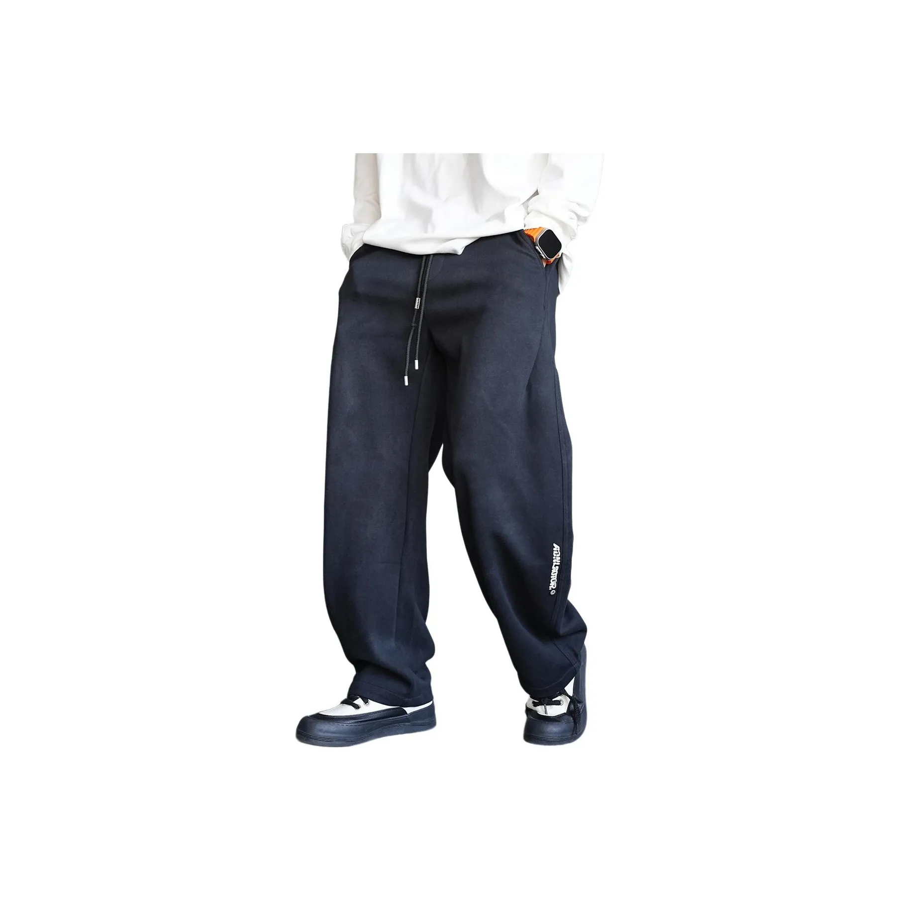 ZHANDASHUAI Вязаные спортивные брюки унисекс