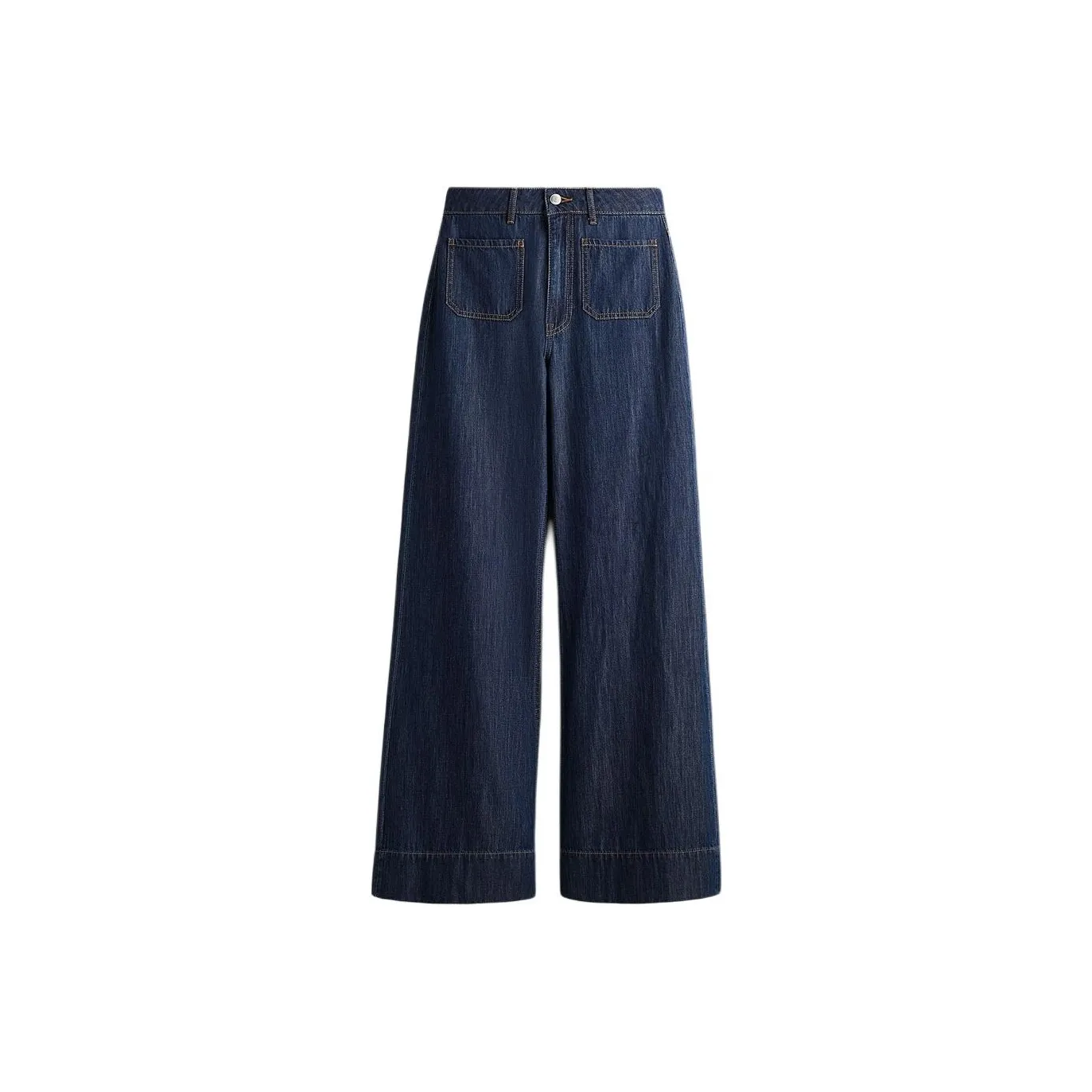 H M Темно-дженговый синий женский джинсы