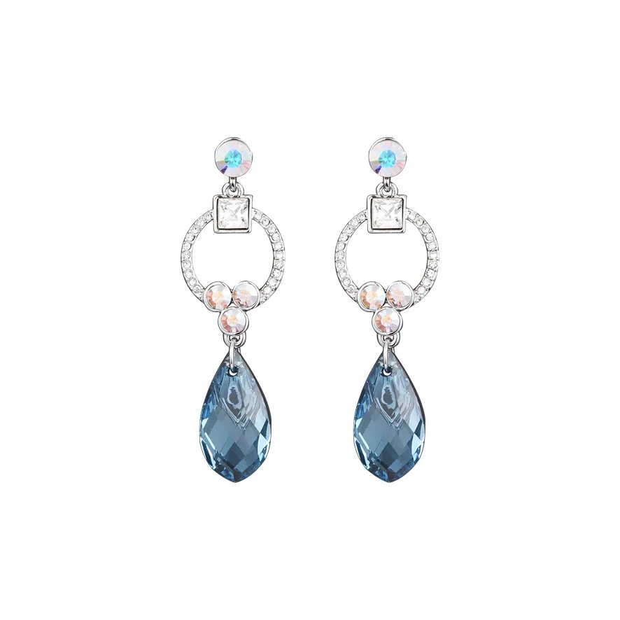 Серьги Lan Ying с австрийским кристаллом женские