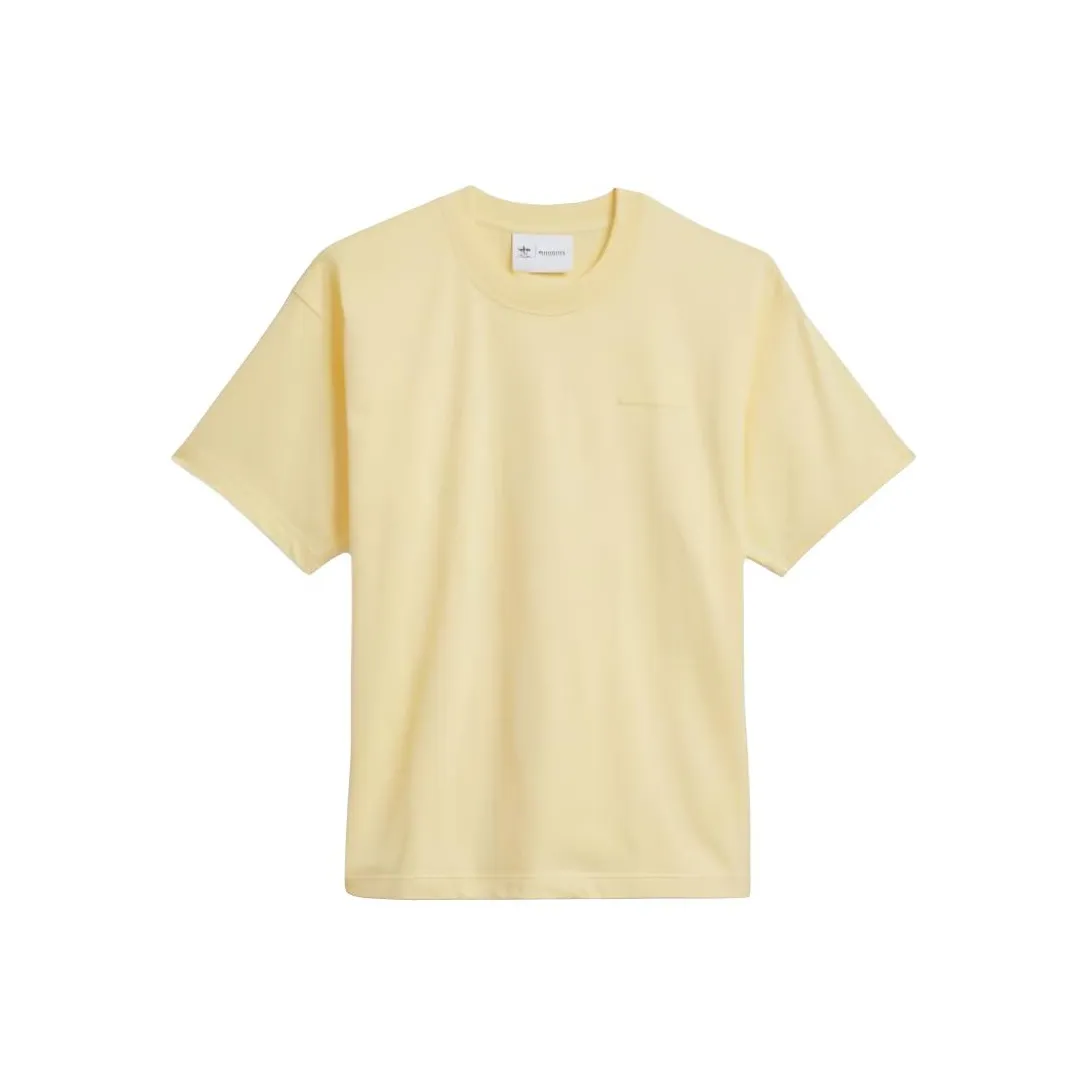 Adidas Originals T Shirts Unisex Yellow