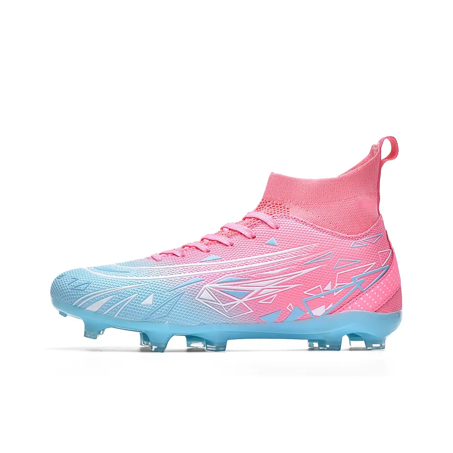 CAMKIDS Противоскользящие Анти-KICK Устойчивые к износу Водонепроницаемые Высокие Кеды для футбола Подростки