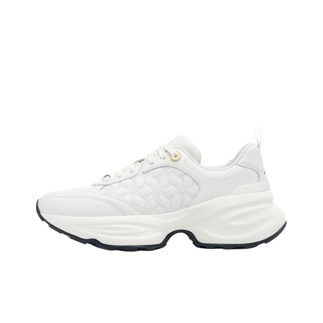 Подкладка 1990 Отскок Износостойкий Низкий топ Повседневная обувь Женская Экрю