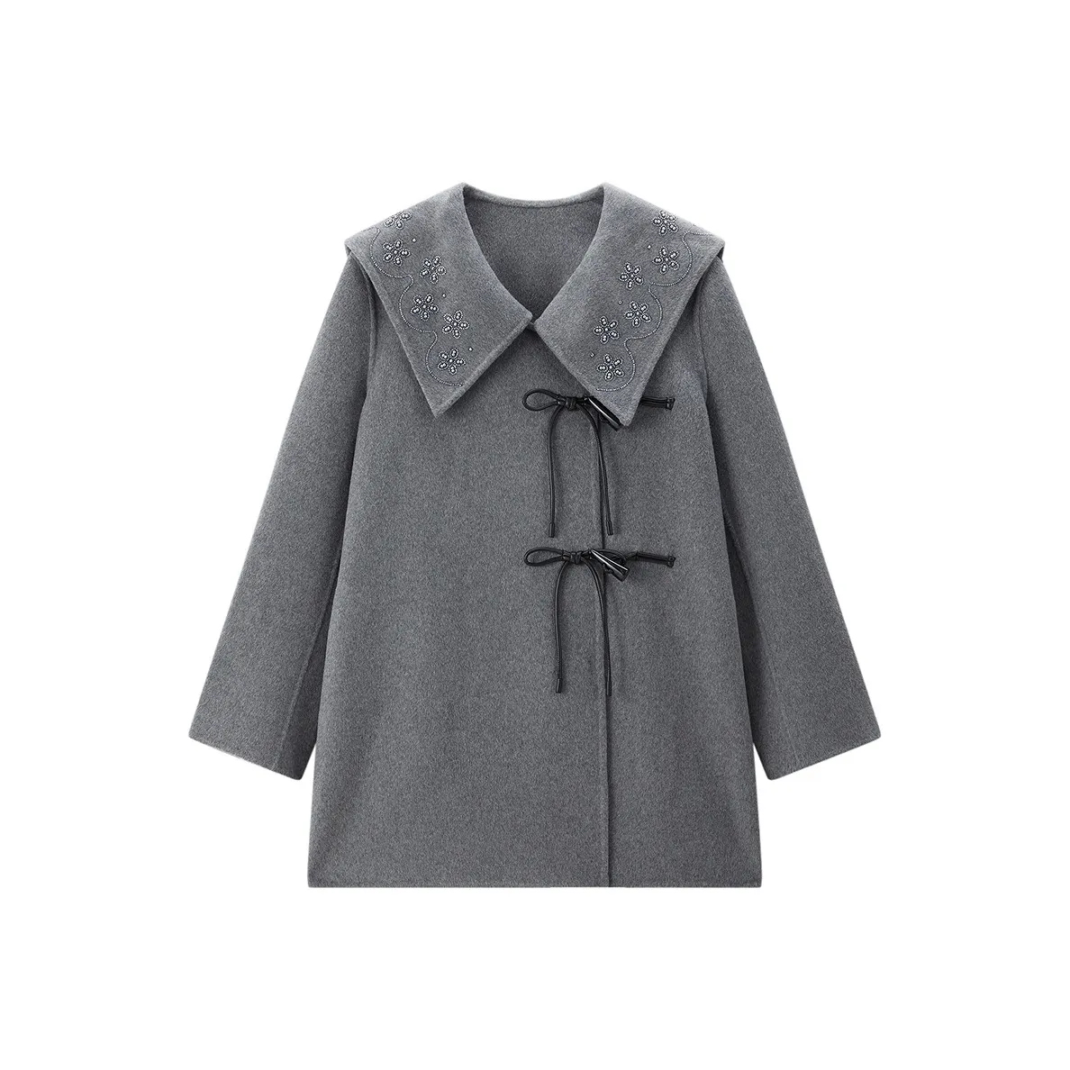 LEDIN Серебристо-серый в наличии Женское пальто