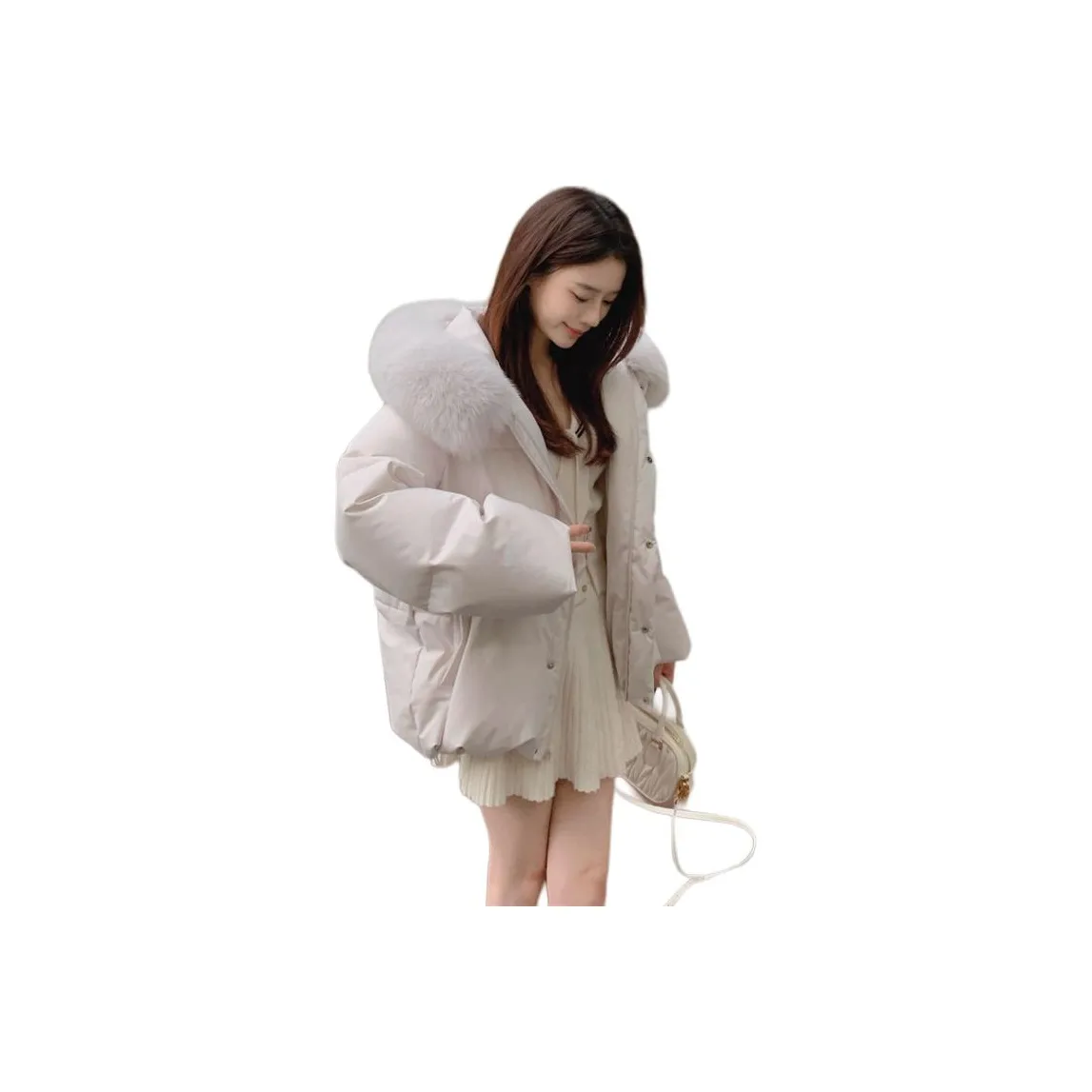 Si Bei'er Хлопковый пуховик женский