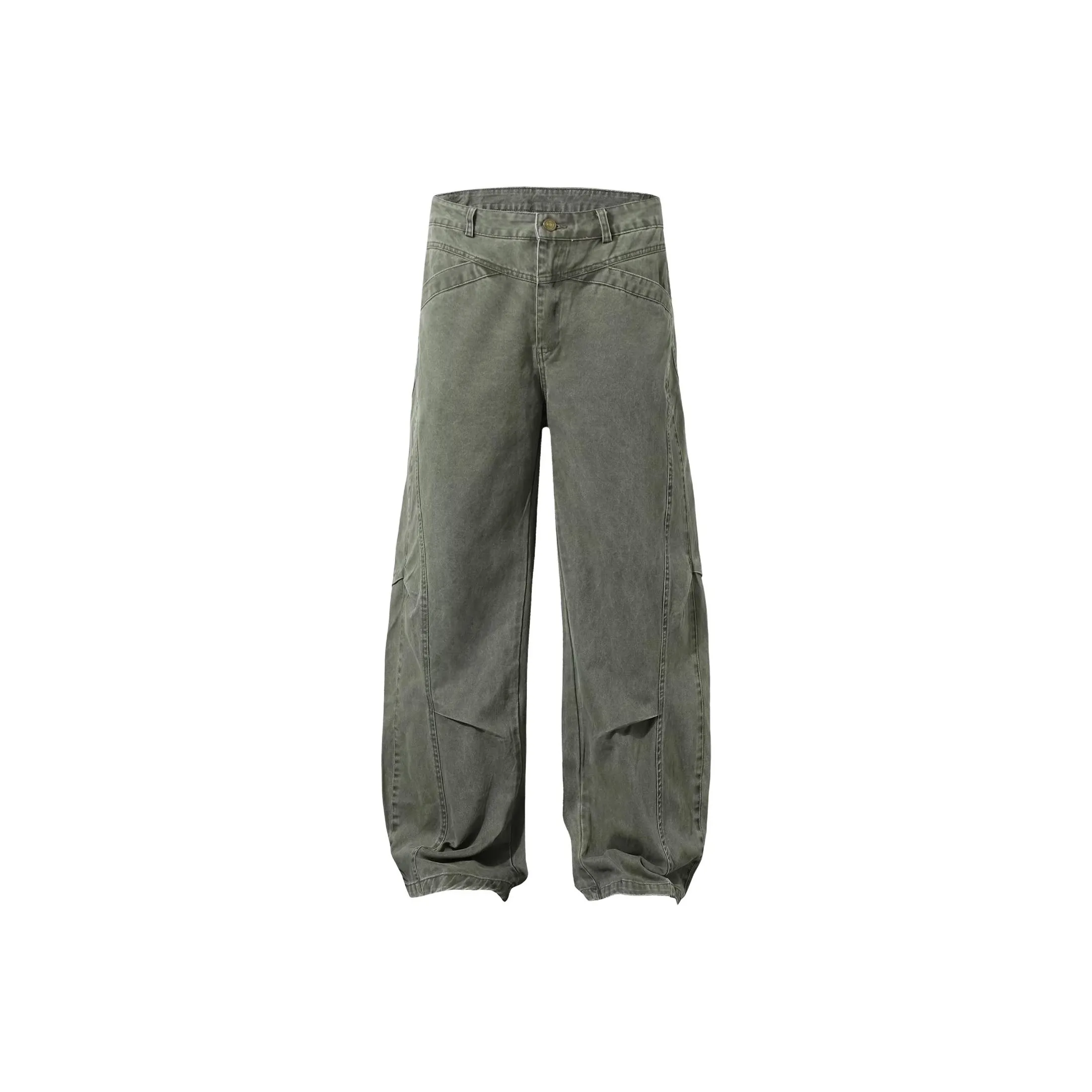 KAIZZGAO Армия Зеленый Мужской Повседневный Штаны