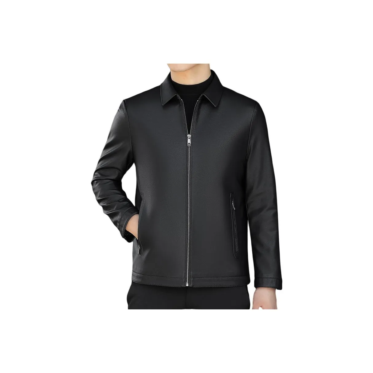 Vintage Cars Кожаная куртка Мужская