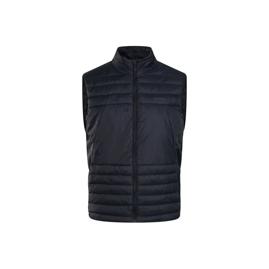 SALOMON Темно-черные мужские жилеты