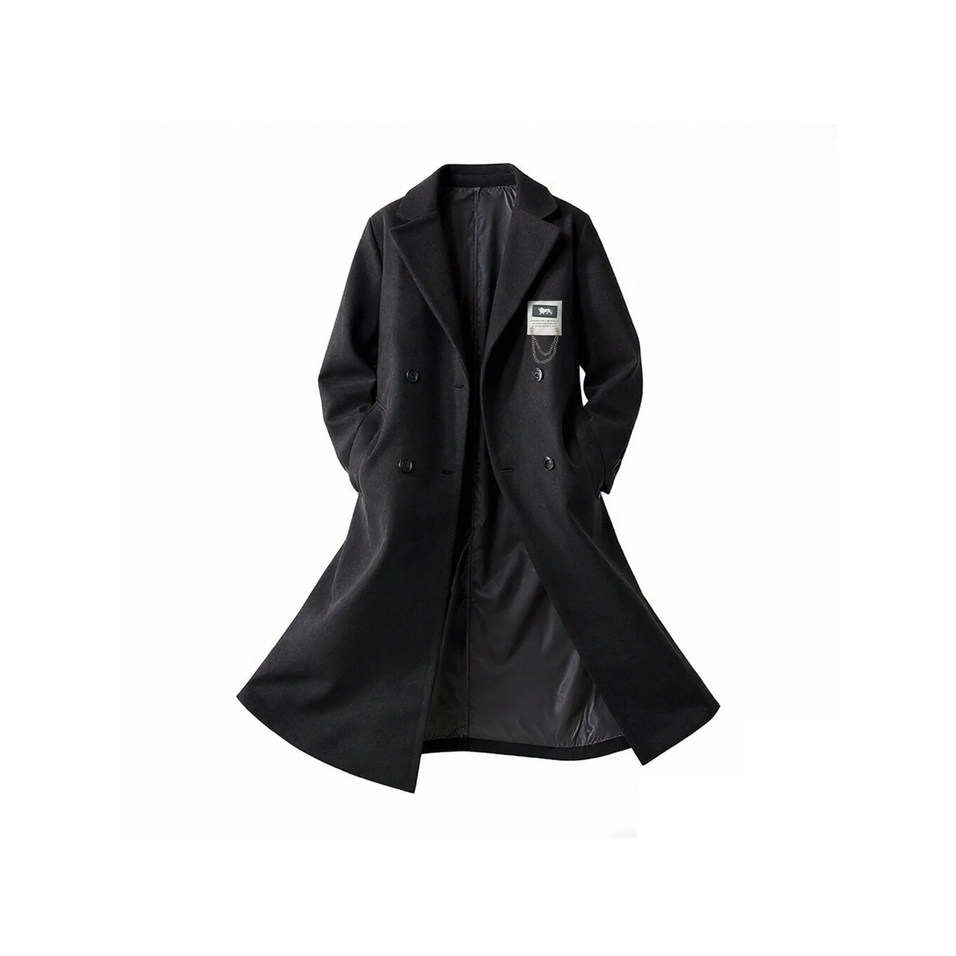 LONSDALE Черное Унисекс Пальто