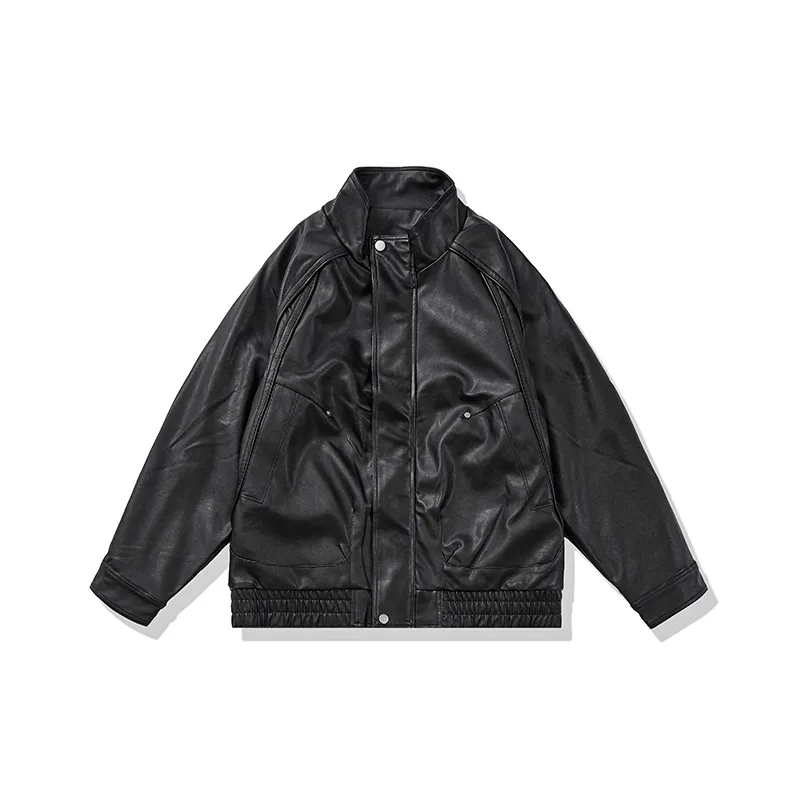 AGBG Черный Унисекс Кожаные куртки