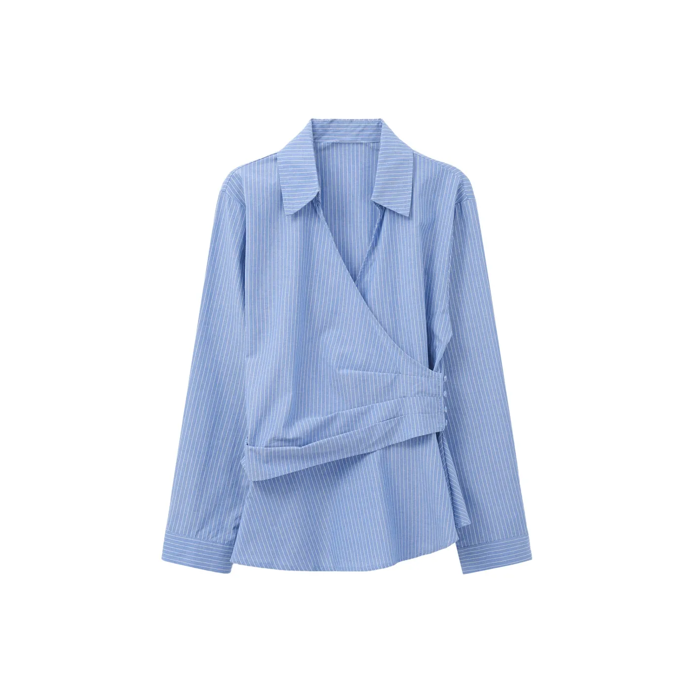YOUXIANG Blue Women's Shirts YOUXIANG Синий Женские Рубашки