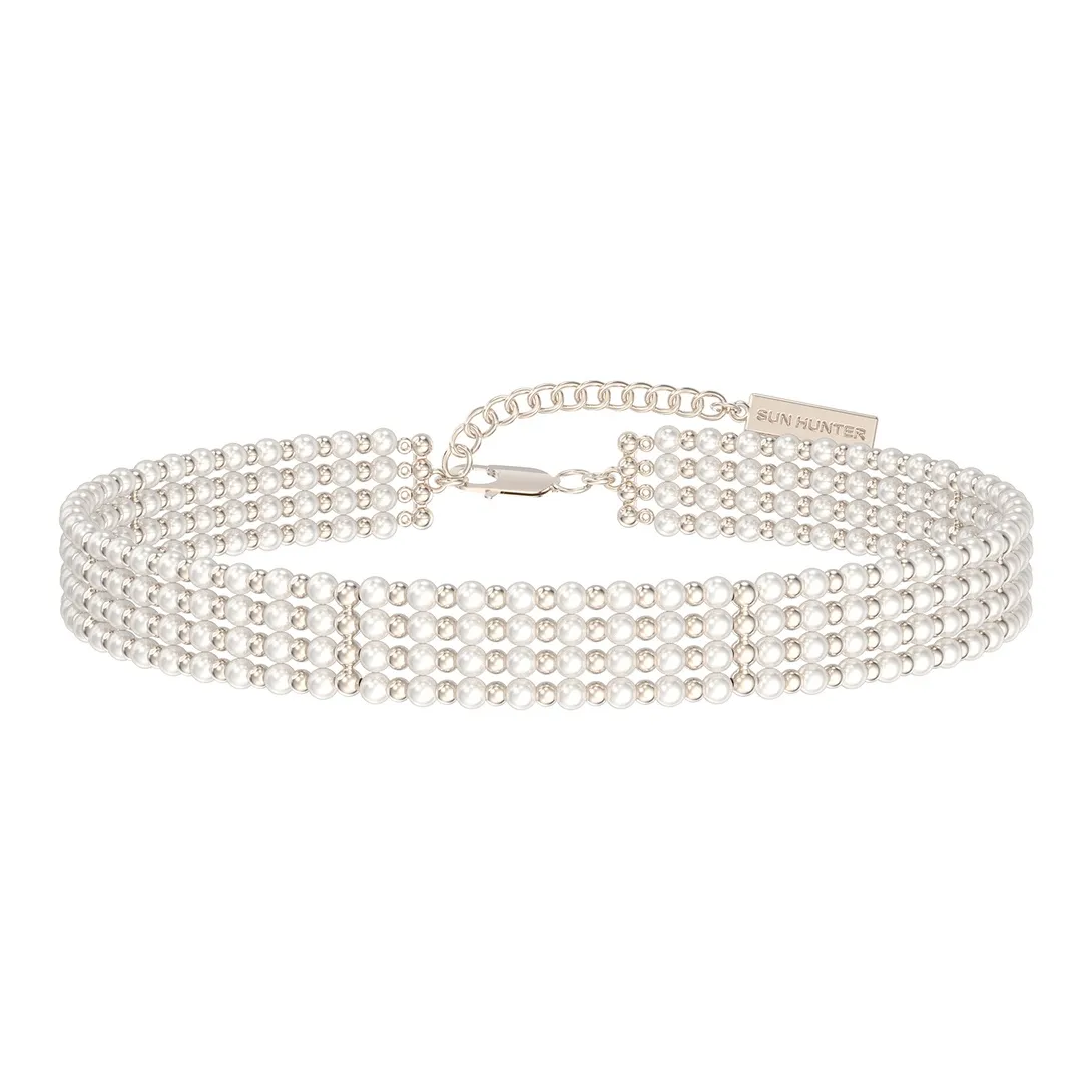 SUN HUNTER Белое золото с покрытием медный каратное золото ожерелья женские