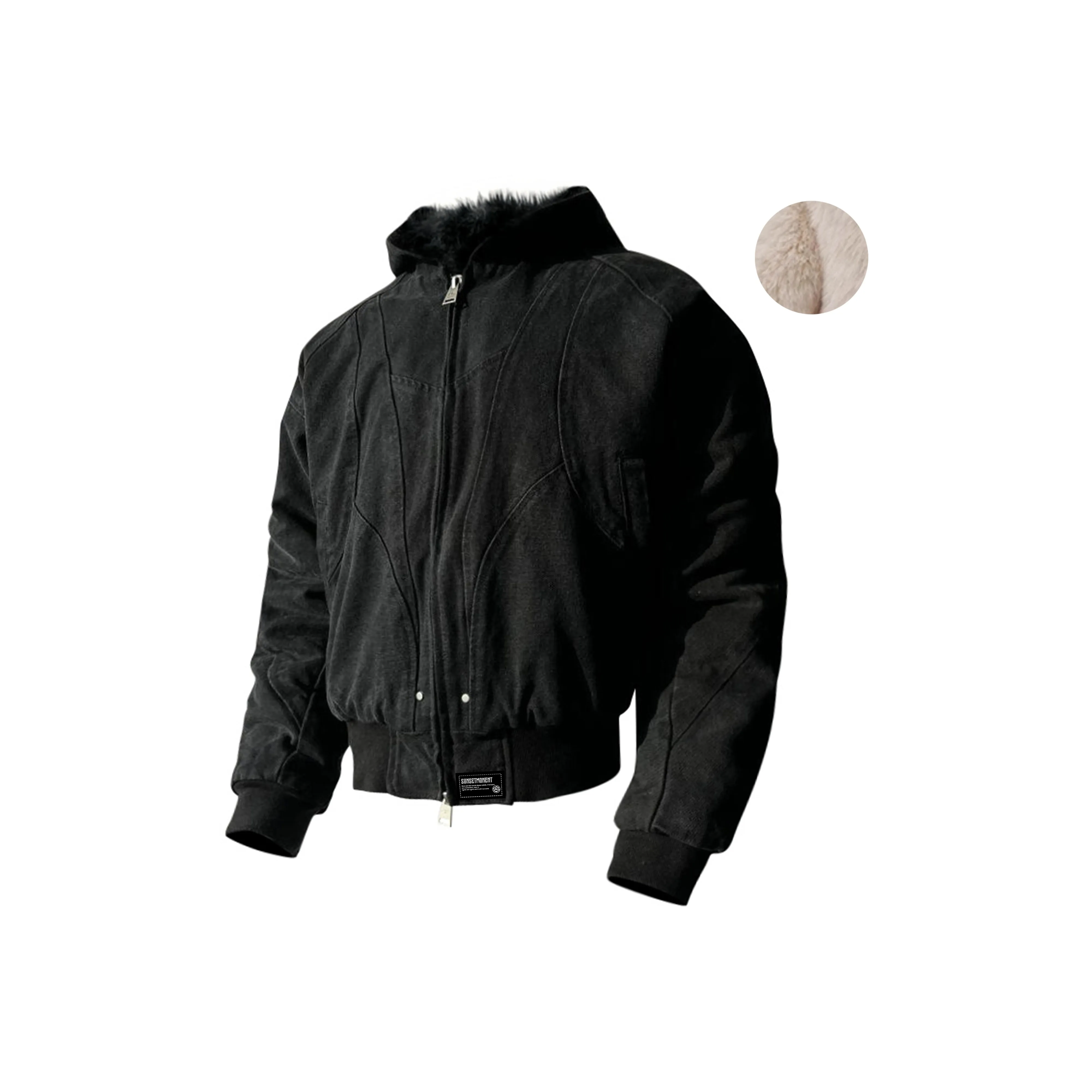 SUNSETMONENT Хлопковый пуховик пальто унисекс