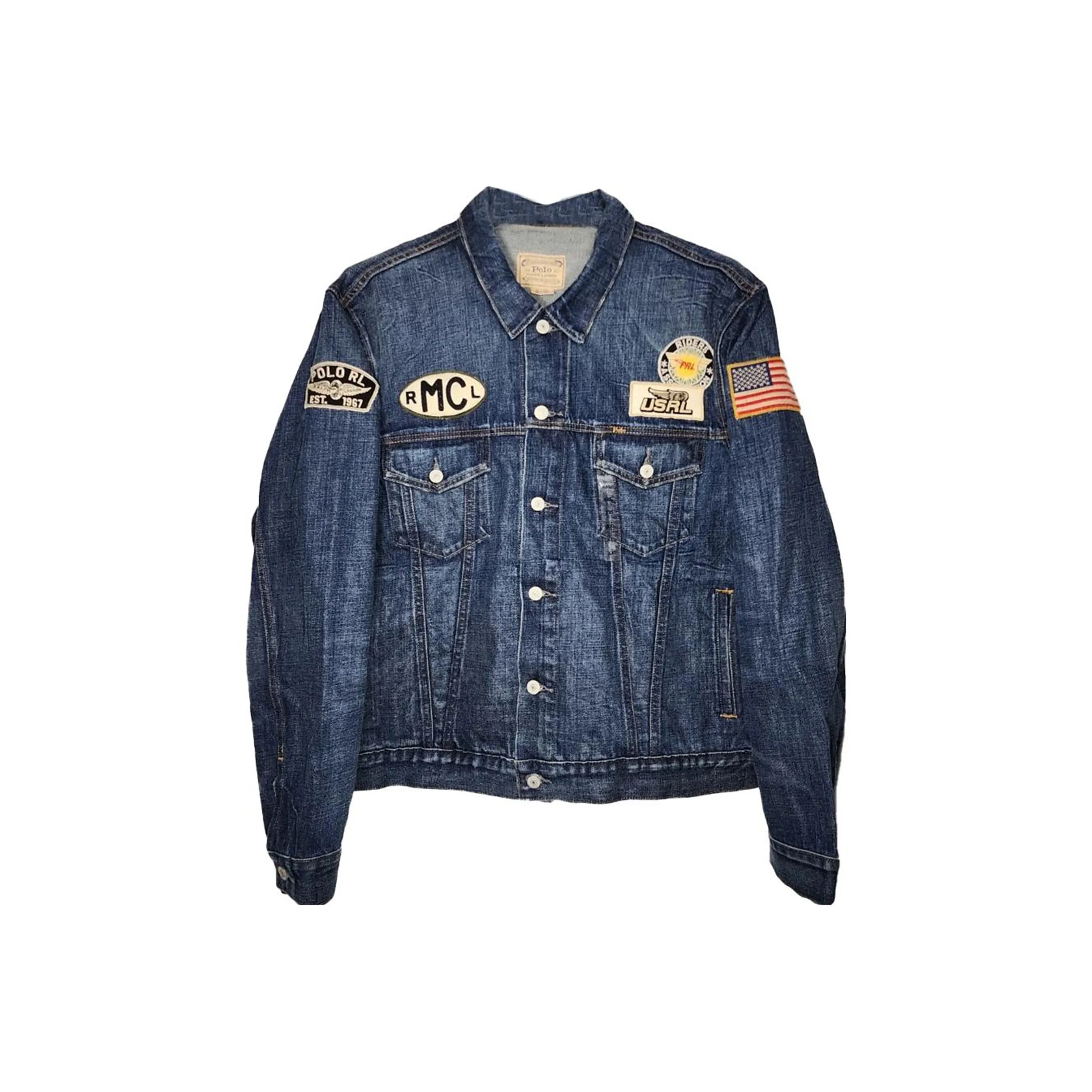 Polo Ralph Lauren Denim Jackets Men Blue