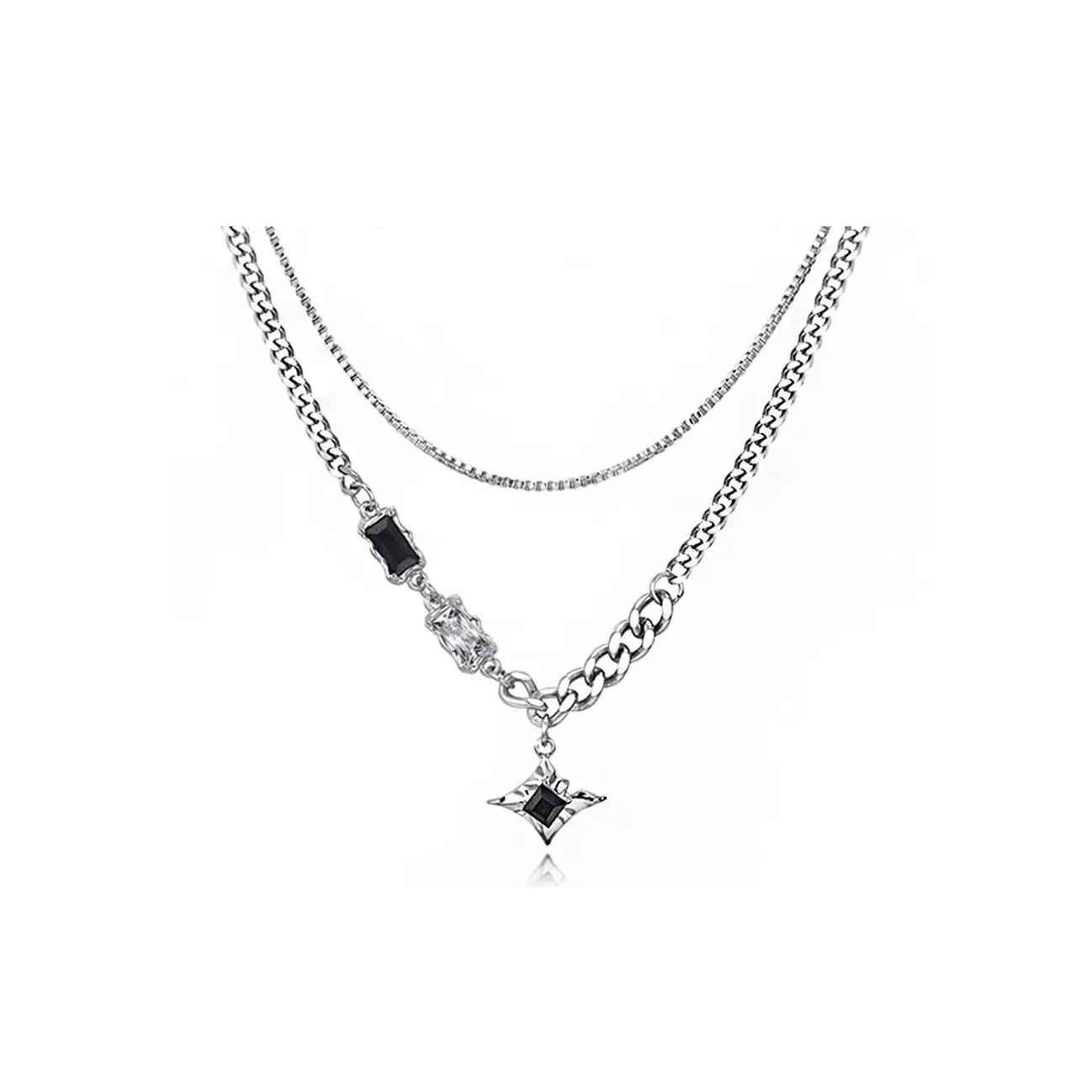 DEVILNUT Титановые стальные ожерелья унисекс